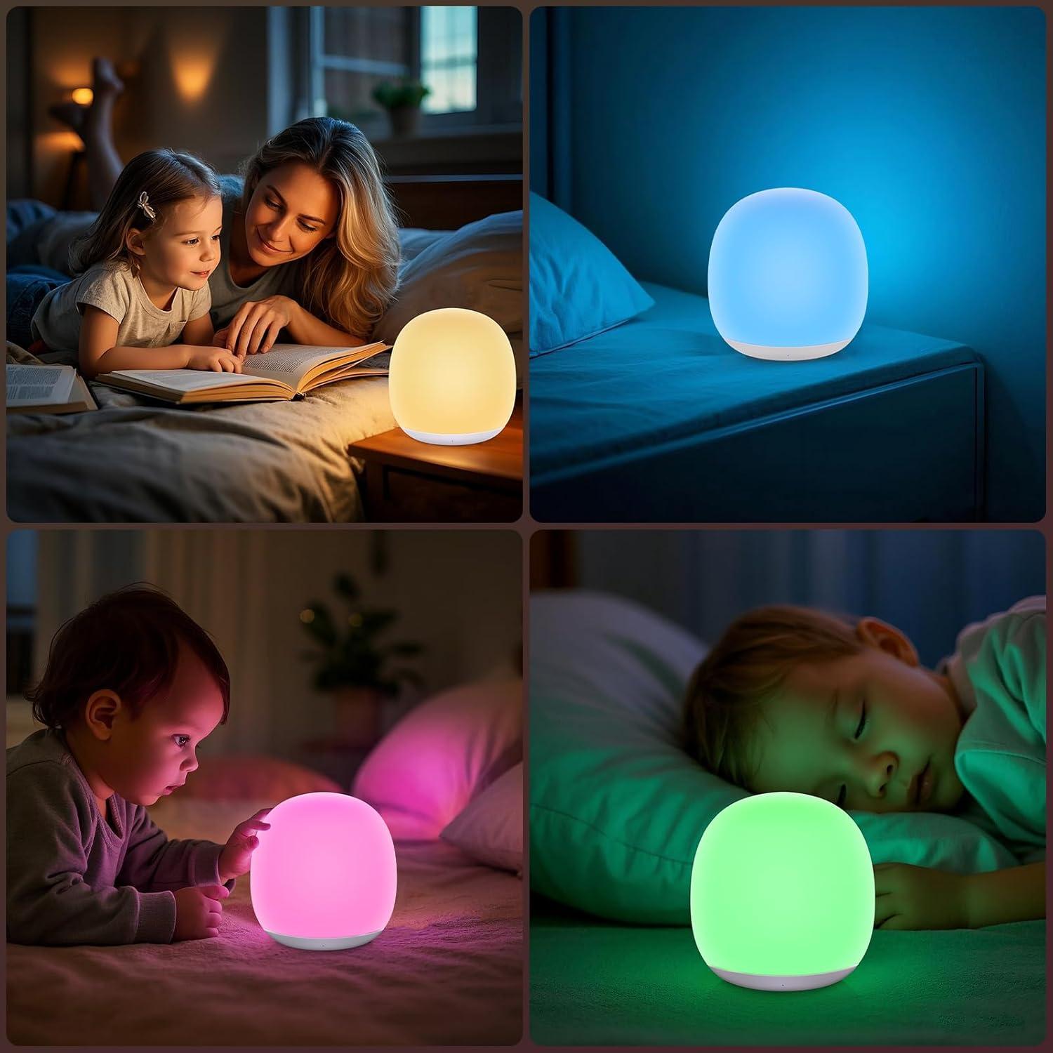 Luz Nocturna para Bebés Tyute T-100 Multicolor Recargable