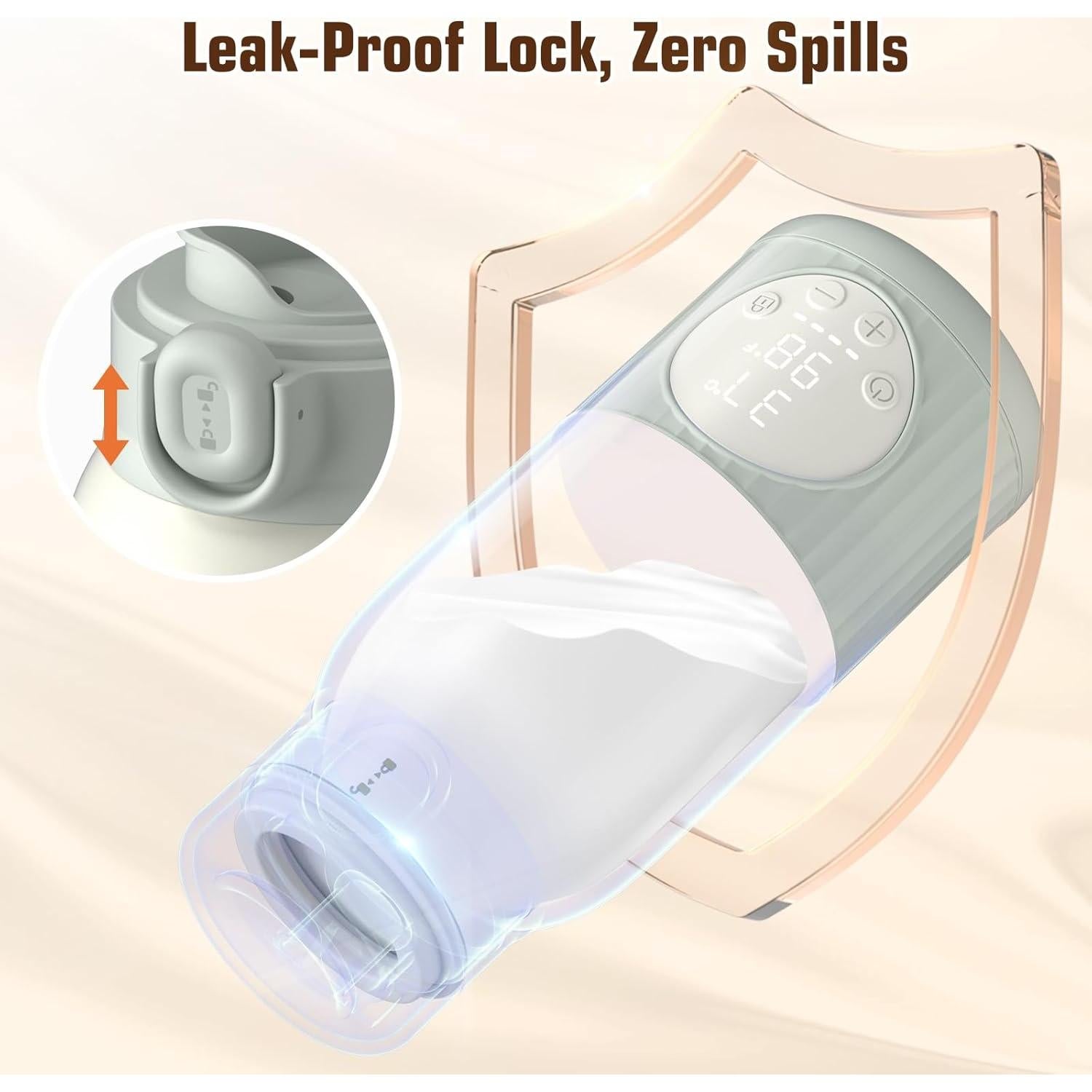 Calentador de Botellas Portátil UKEXE 100W para Bebés 1.04kg