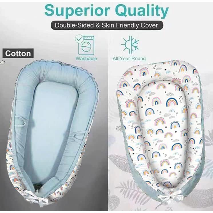 Funda Lounger Bebés 0-24 Meses Algodón Suave Transpirable