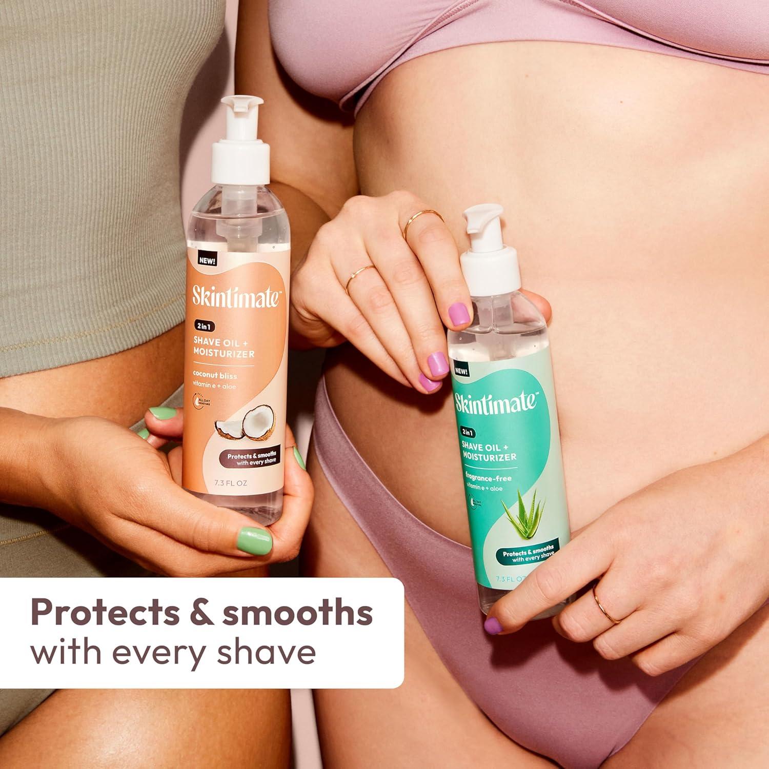 Aceite de Afeitar y Hidratante Skintimate 2-en-1 Coco 207g