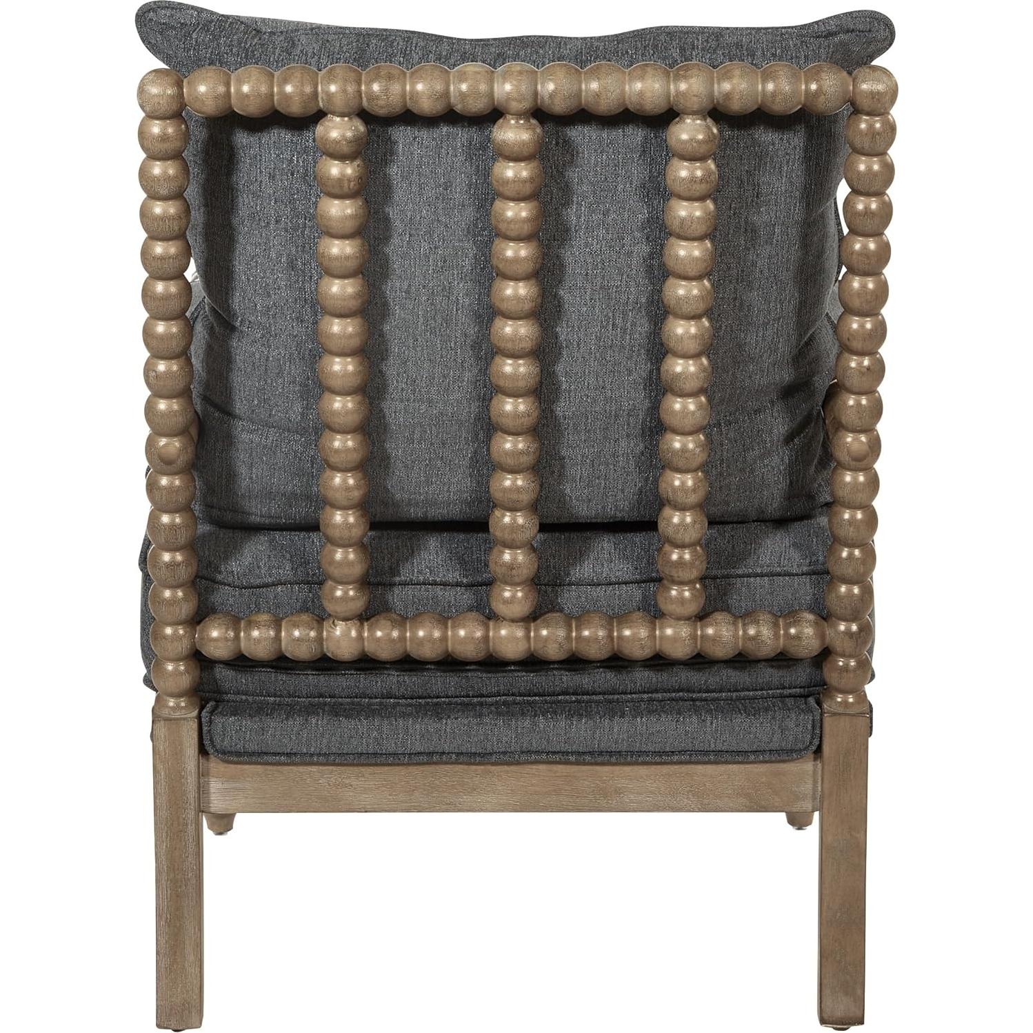 Silla de Acento OSP Home Furnishings Fletcher Carbón