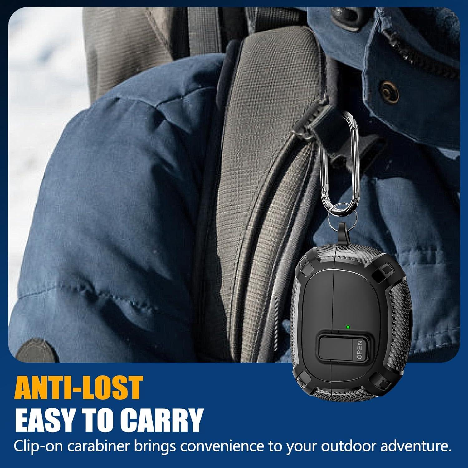 Funda Dura Militar para Auriculares Bose Ultra Open 2024 - Negro