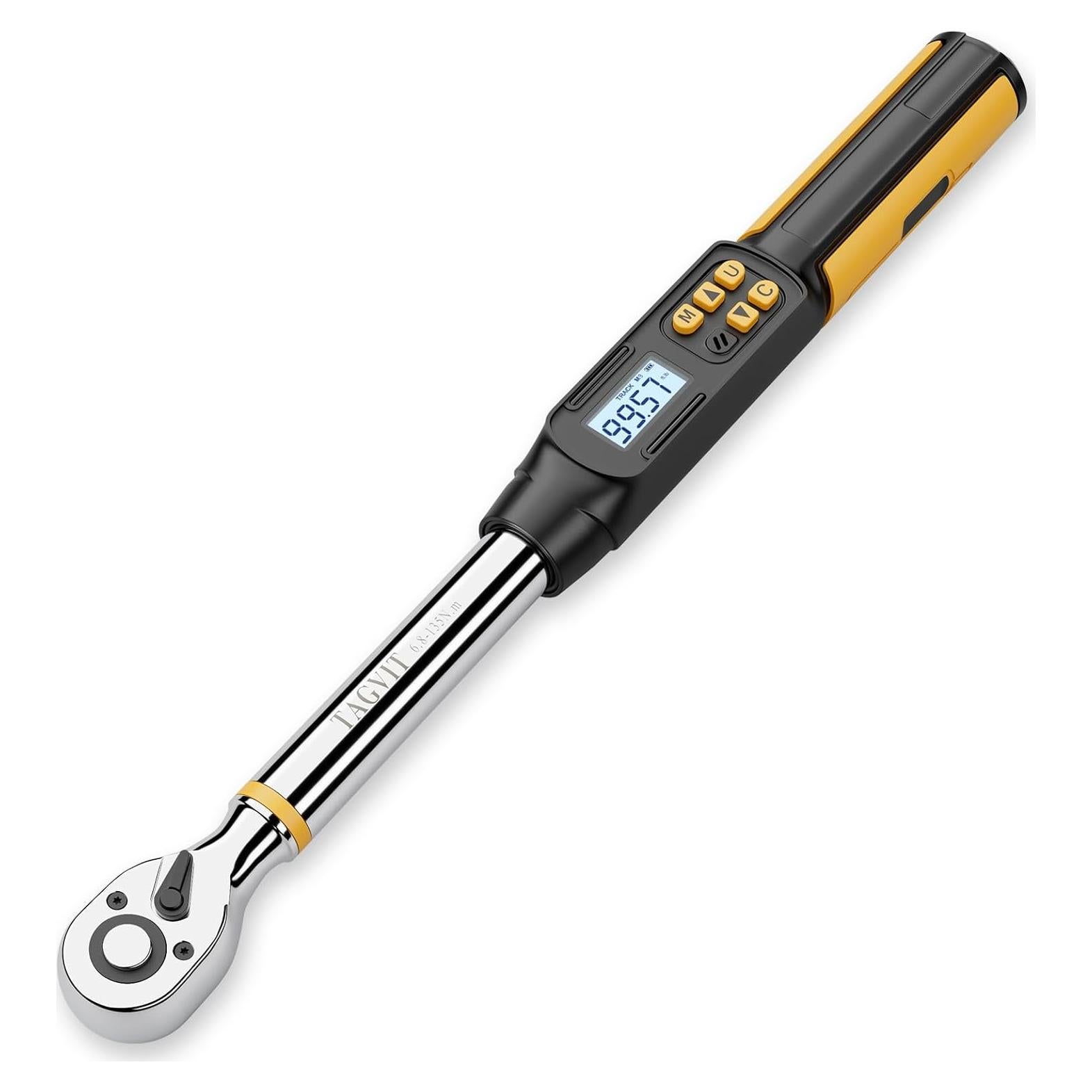 Llave de Torque Digital TAGVIT 1/2 Pulgada 6.8-135Nm