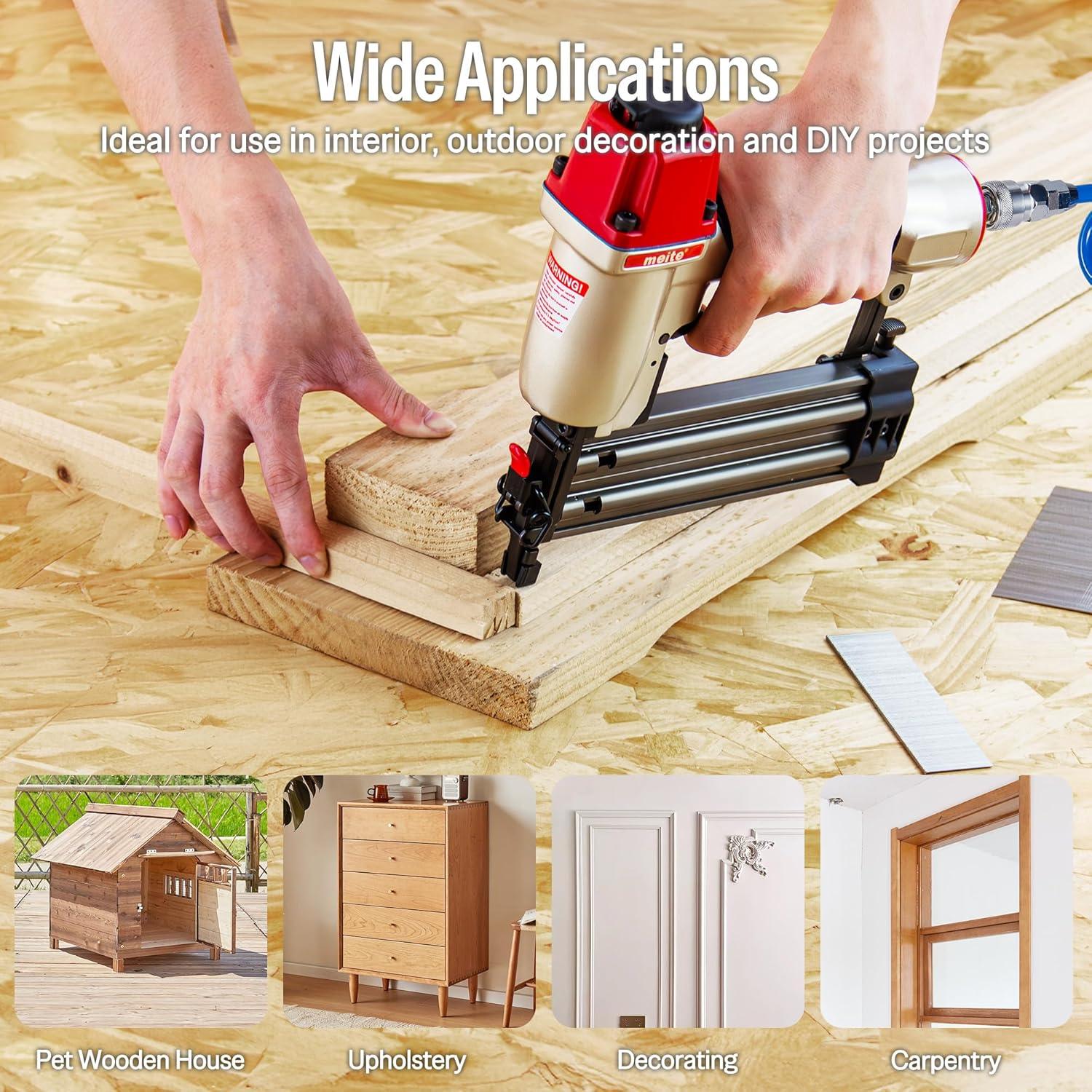 Clavadora Neumática Meite F50C 18 Calibres 5/8" a 2"