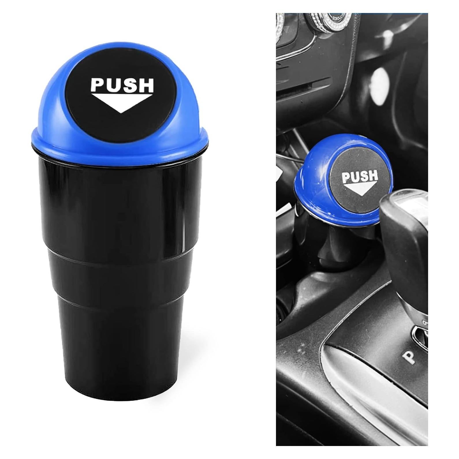 Mini Basurero de Coche NTNEV Azul a Prueba de Fugas