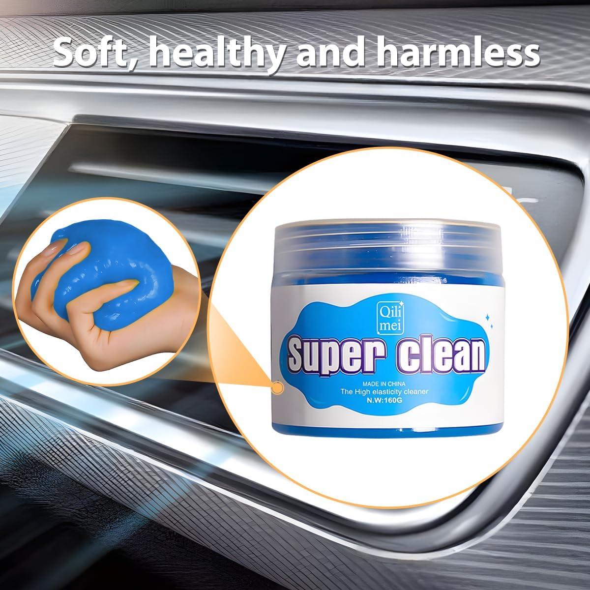 Gel de limpieza de automóviles FALVFUN azul 6.78x5.99cm