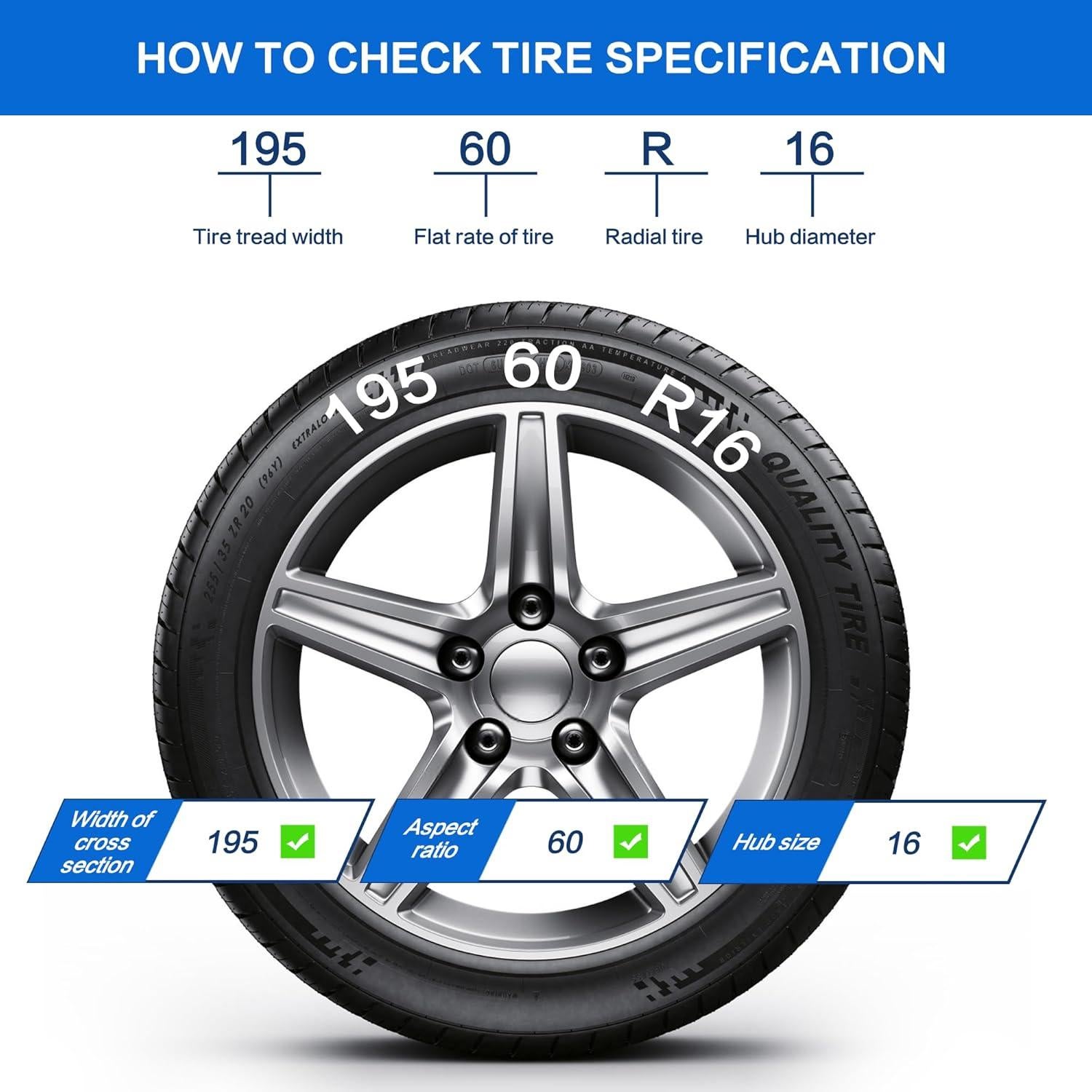 Cadenas Antideslizantes para Neumáticos Arbnic KN90 - 20 Tamaños