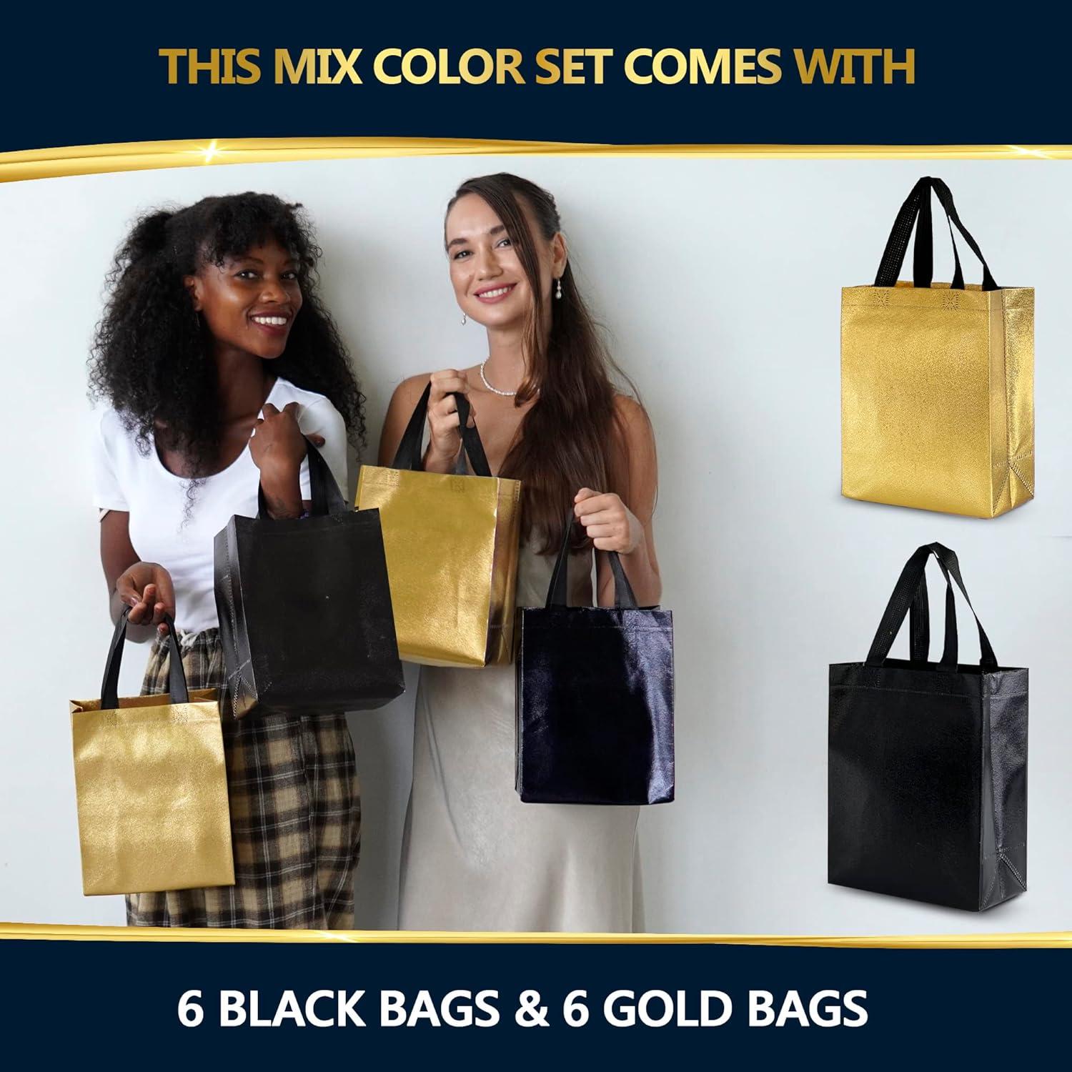 Bolsas de Regalo Reutilizables Nush Nush - Set de 12 Medianas