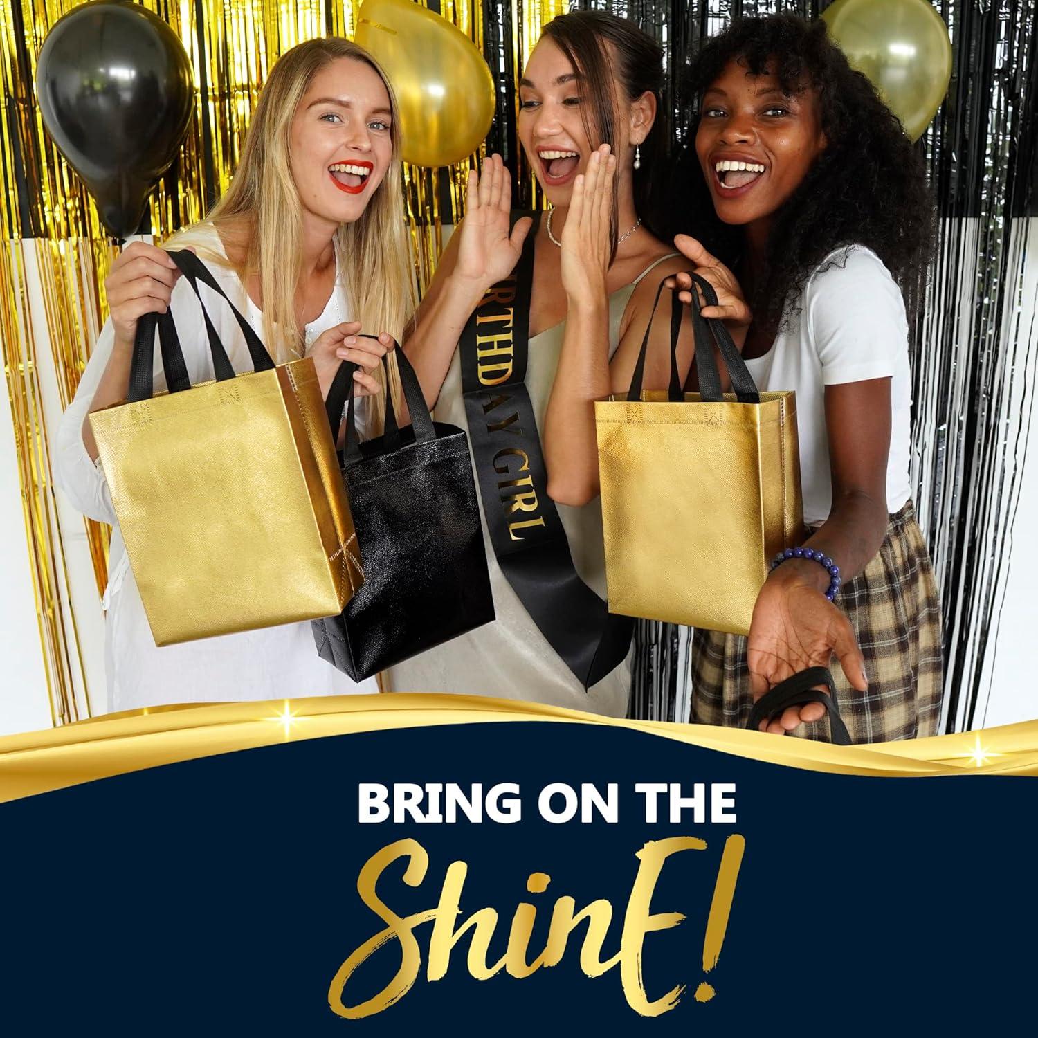 Bolsas de Regalo Reutilizables Nush Nush - Set de 12 Medianas