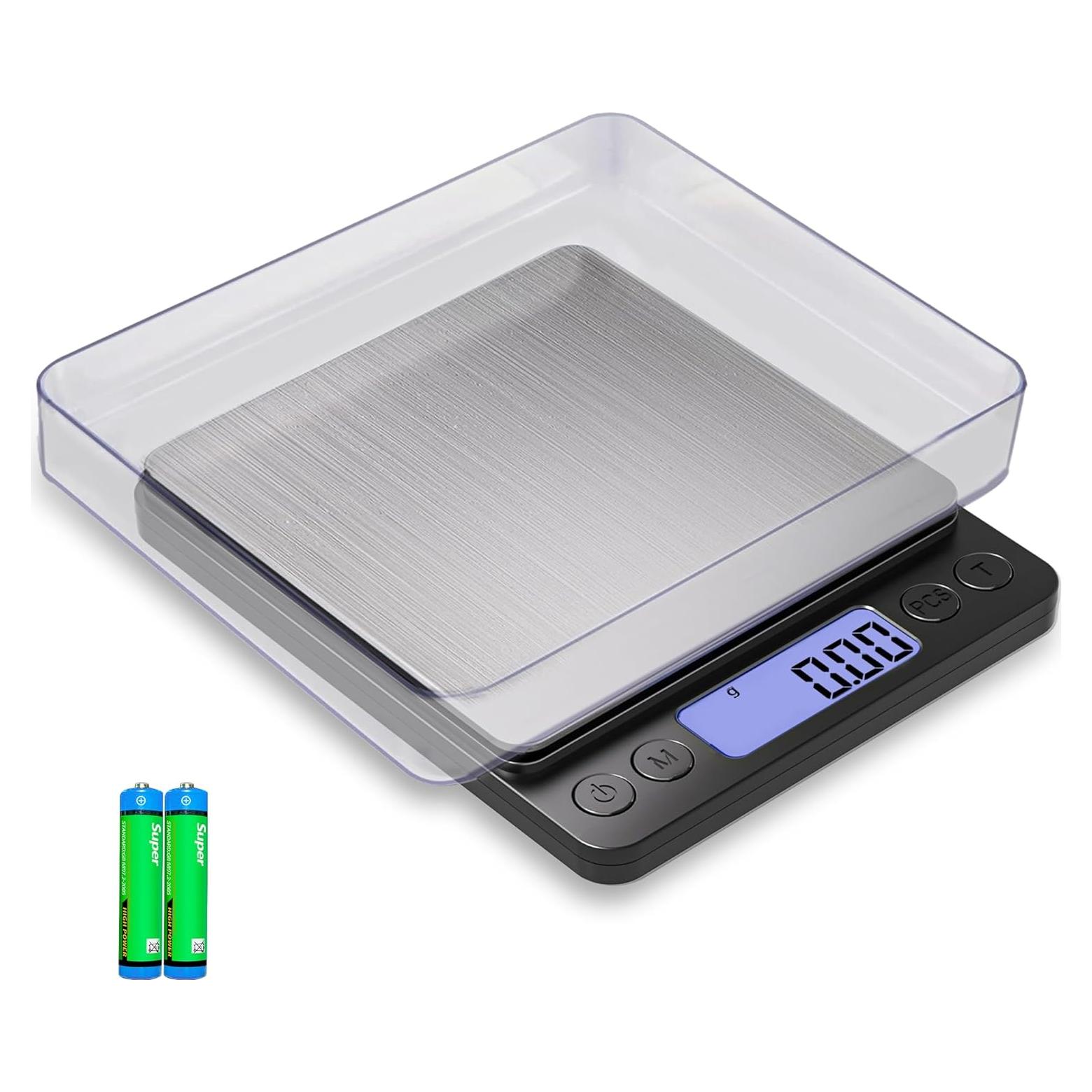 Báscula Digital de Cocina MEIYA 500g Precisa 0.01g Mini