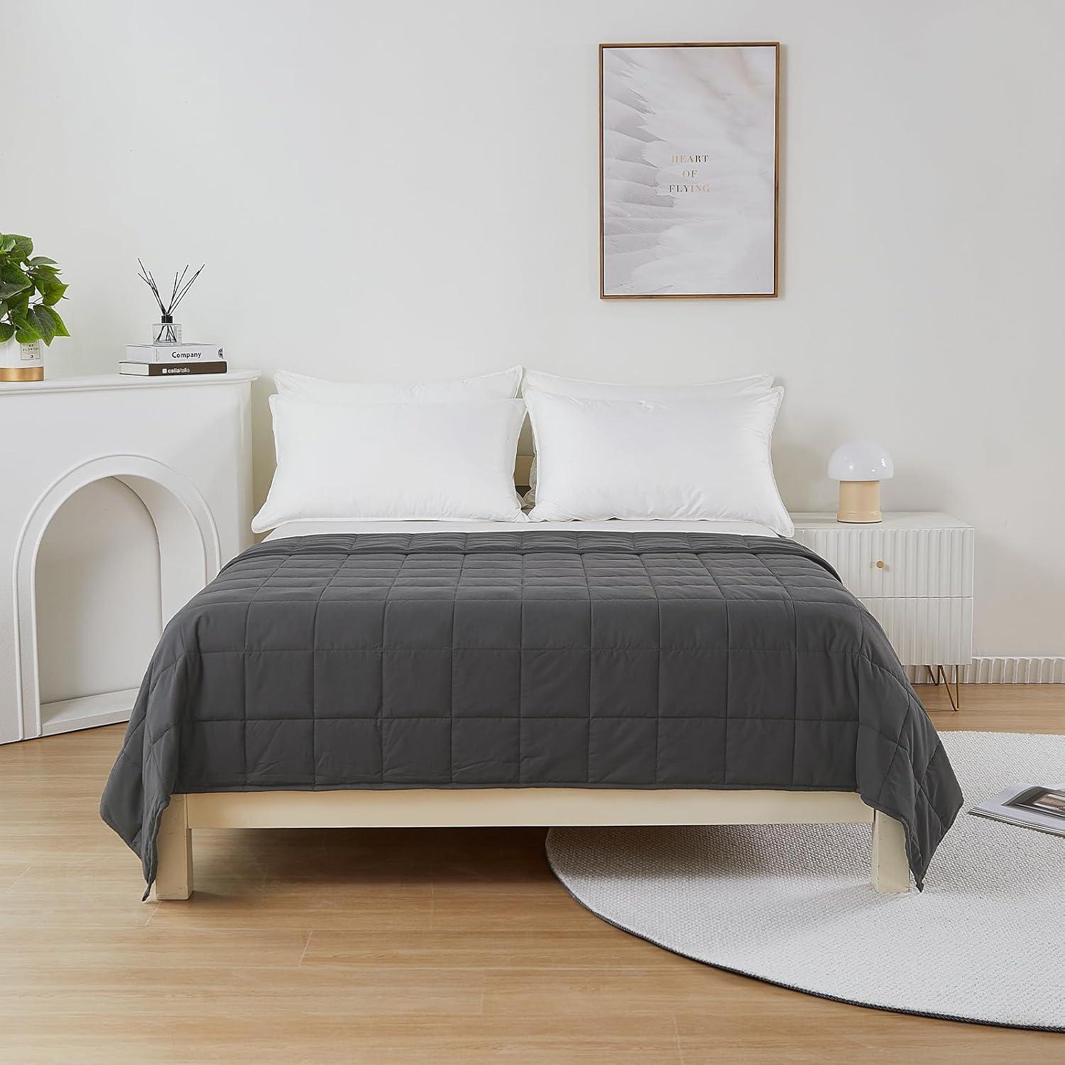 Manta con peso CODUM 101.6x152.4cm 2.27kg Gris Oscuro