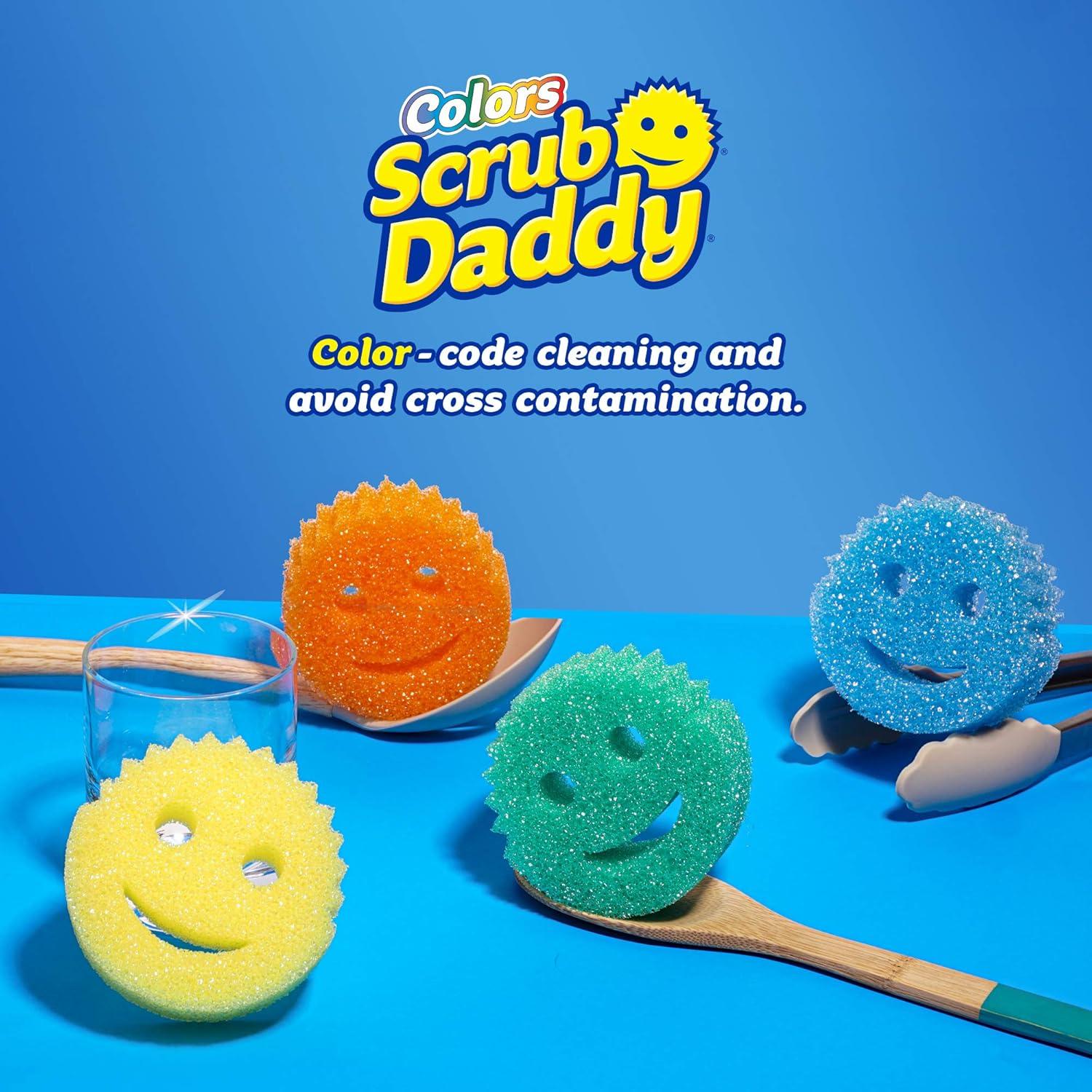 Esponjas de Limpieza Scrub Daddy Colores - Paquete de 4