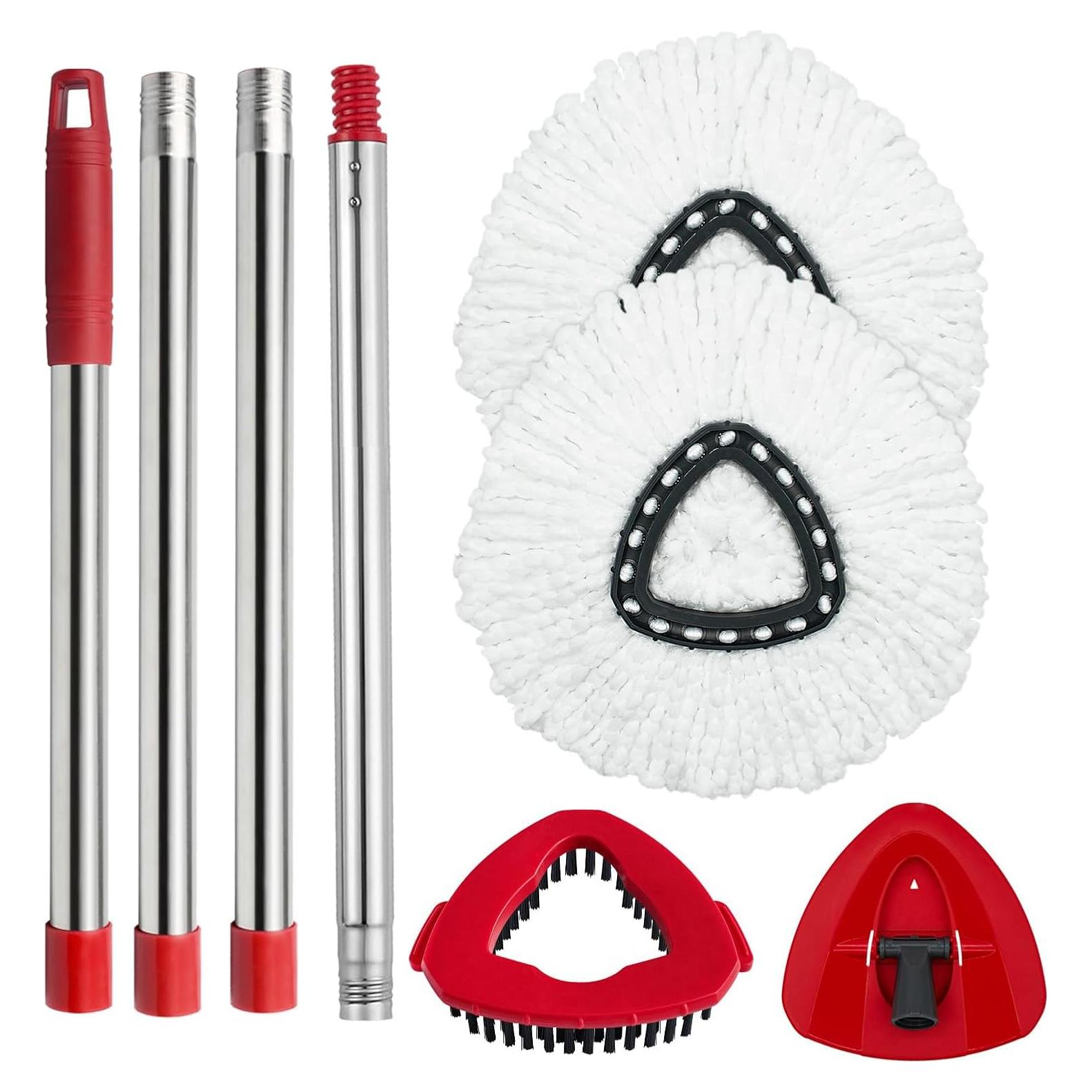 Cabeza de Mop Giratorio O-Cedar + Mango Ajustable 76-150 cm