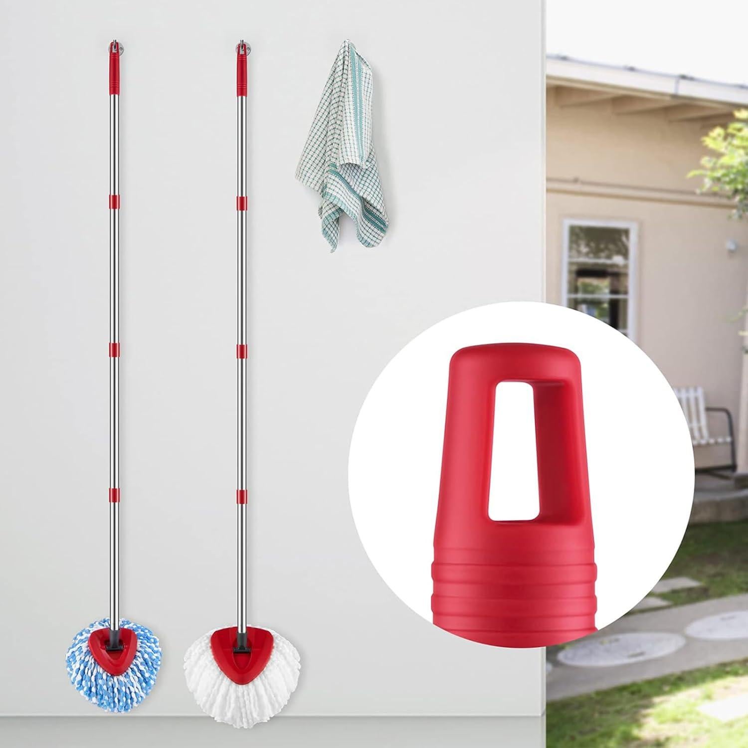 Cabeza de Mop Giratorio O-Cedar + Mango Ajustable 76-150 cm