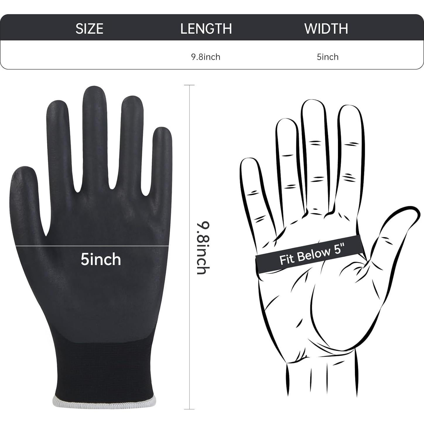 Guantes de Electricista Aislantes JSBAGGT 400V Antideslizantes