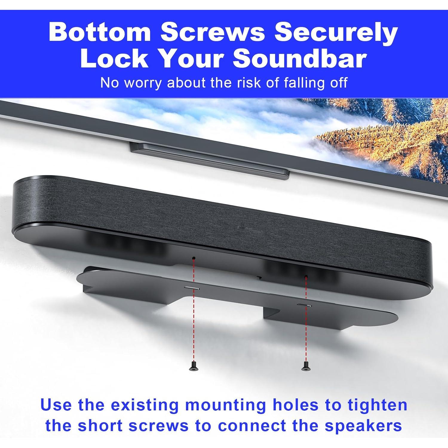 Soporte de Pared para Barra de Sonido BYMECOST Sonos Beam