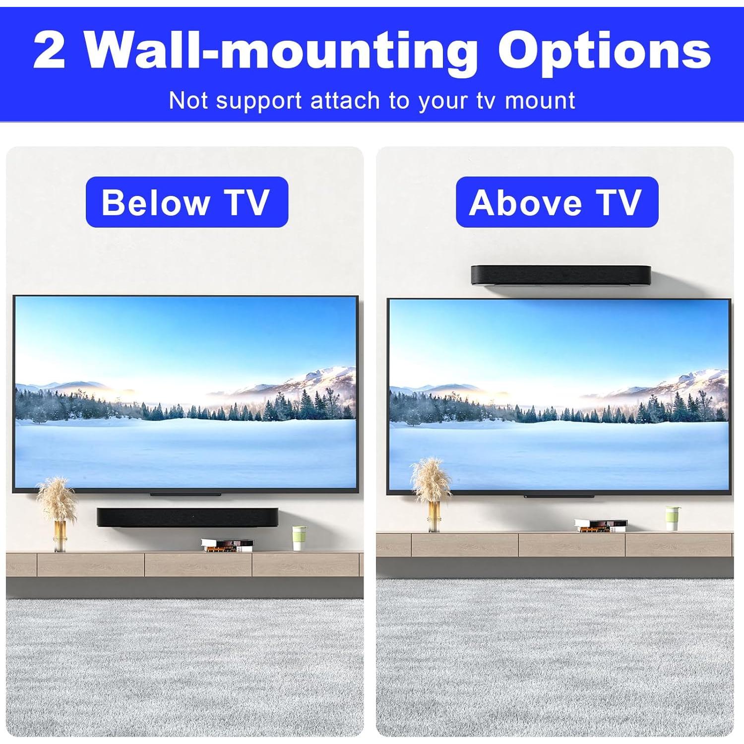 Soporte de Pared para Barra de Sonido BYMECOST Sonos Beam