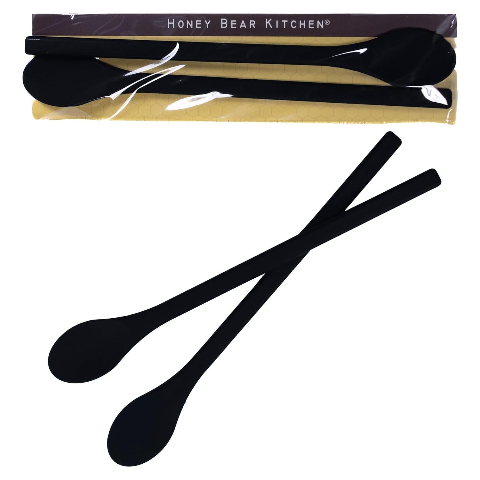 Revolvers de Silicona Honey Bear Kitchen Set de 2 Oso Negro