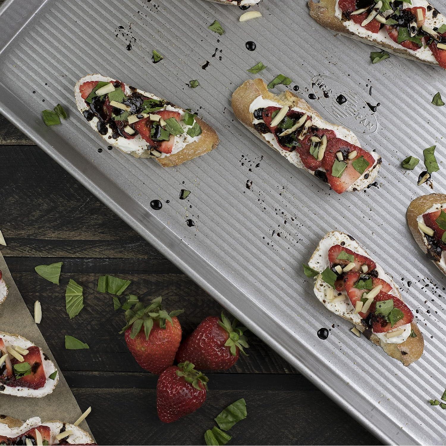 Bandeja para Hornear USA Pan 3/4 Grande Acero Aluminizado