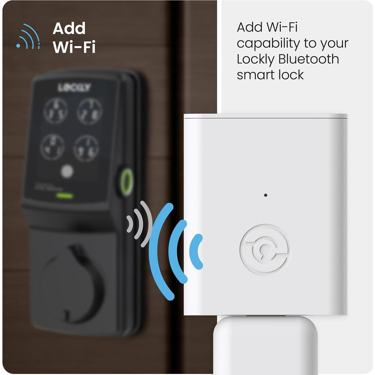 Hub Wi-Fi Lockly PGH200 - Control Remoto Cerradura Inteligente