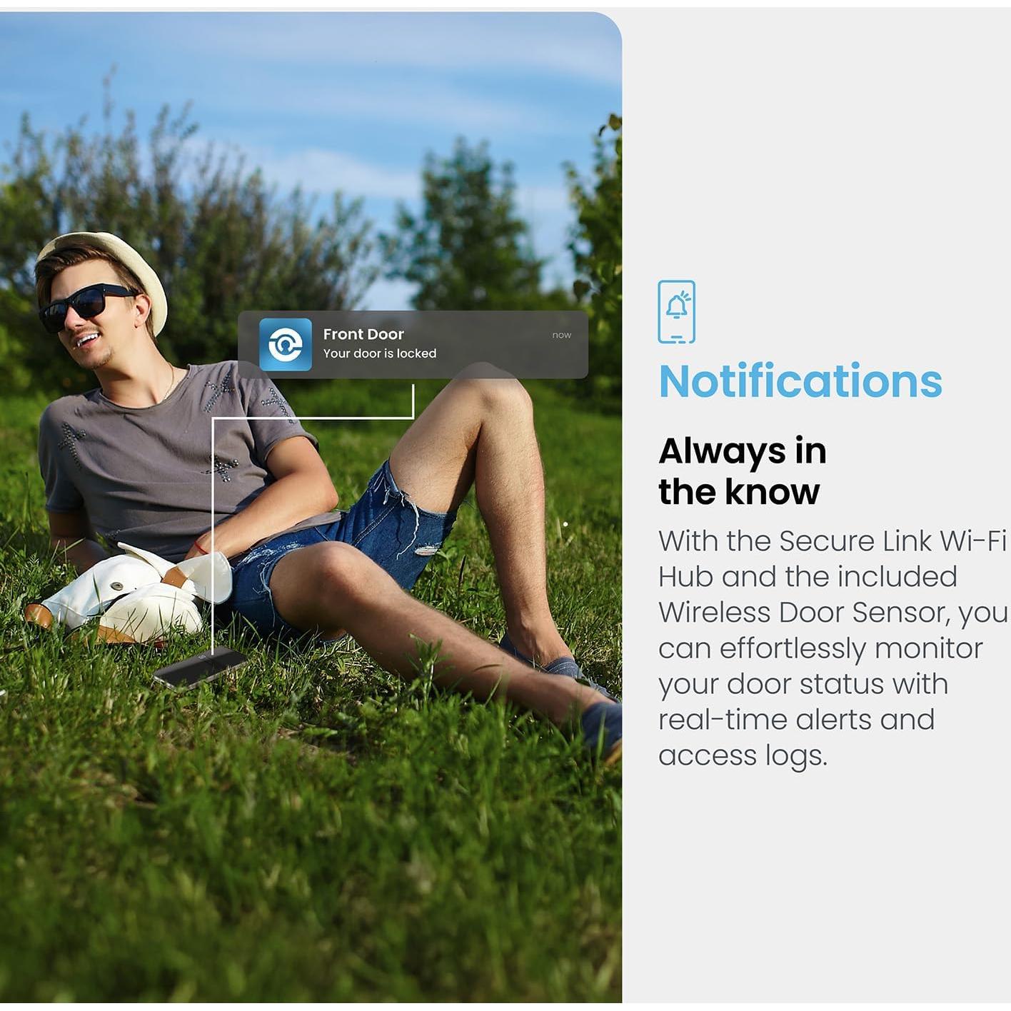 Hub Wi-Fi Lockly PGH200 - Control Remoto Cerradura Inteligente