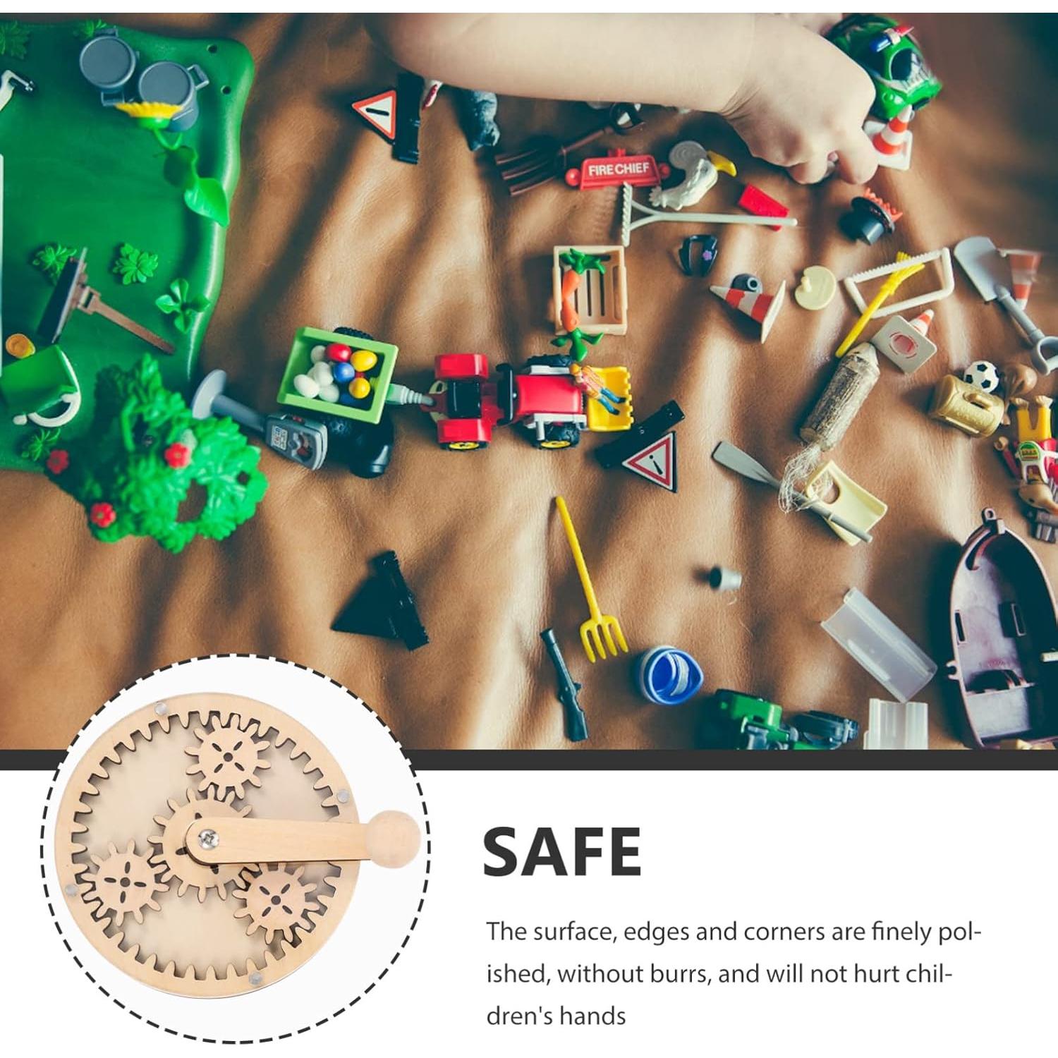 Set de Accesorios de Tablero Ocupado Toyvian - Juguete Educativo de Madera