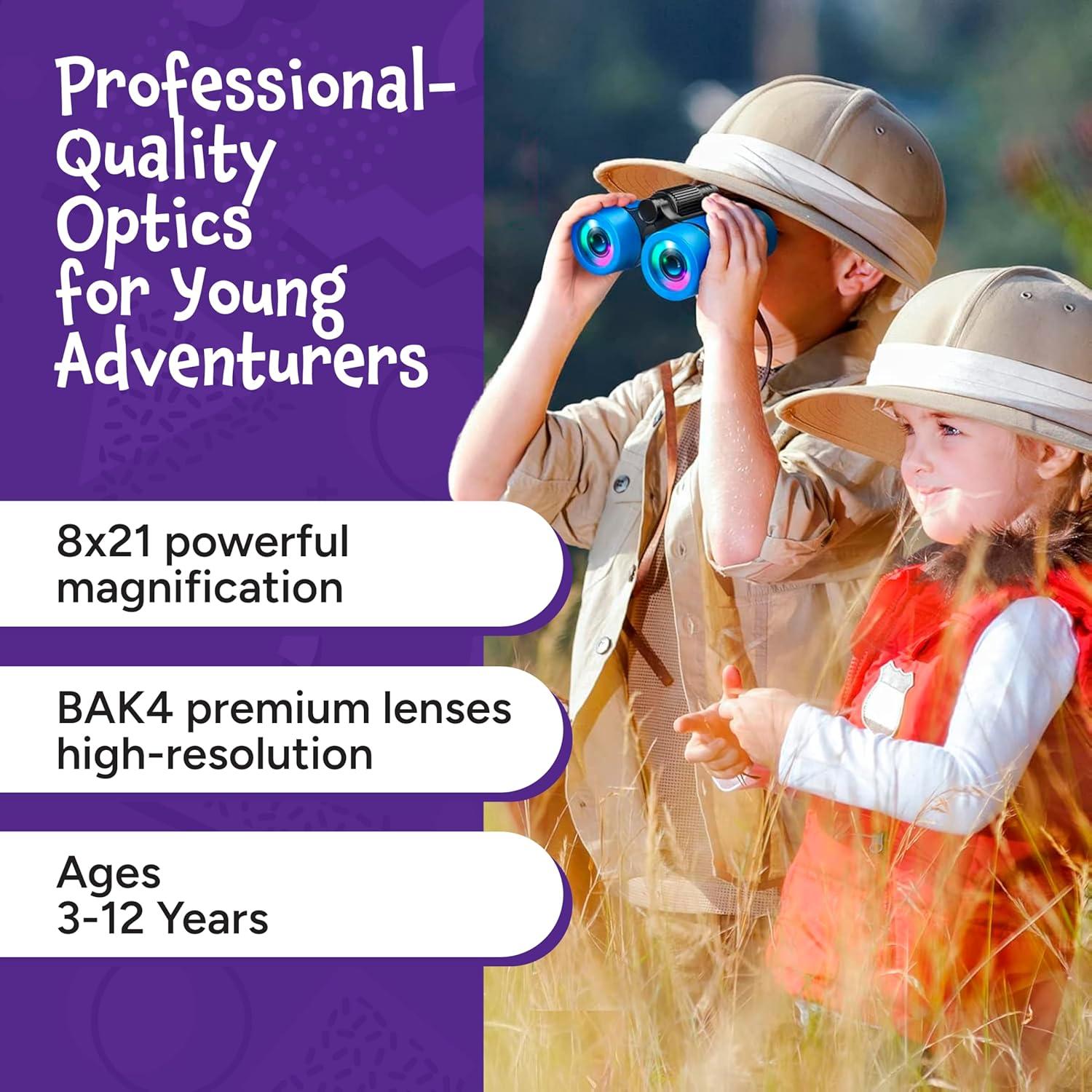 Binoculares Think Peak para Niños 8x21 - Aventura al Aire Libre