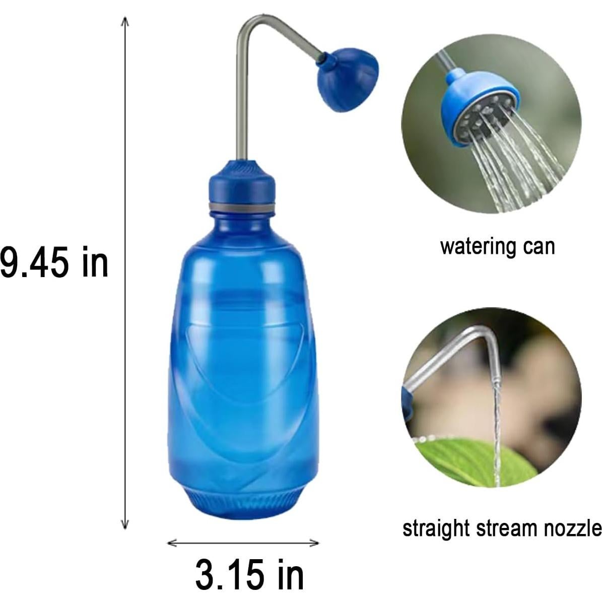 Mini Regadera BESSILY Azul 0.45L para Plantas de Interior