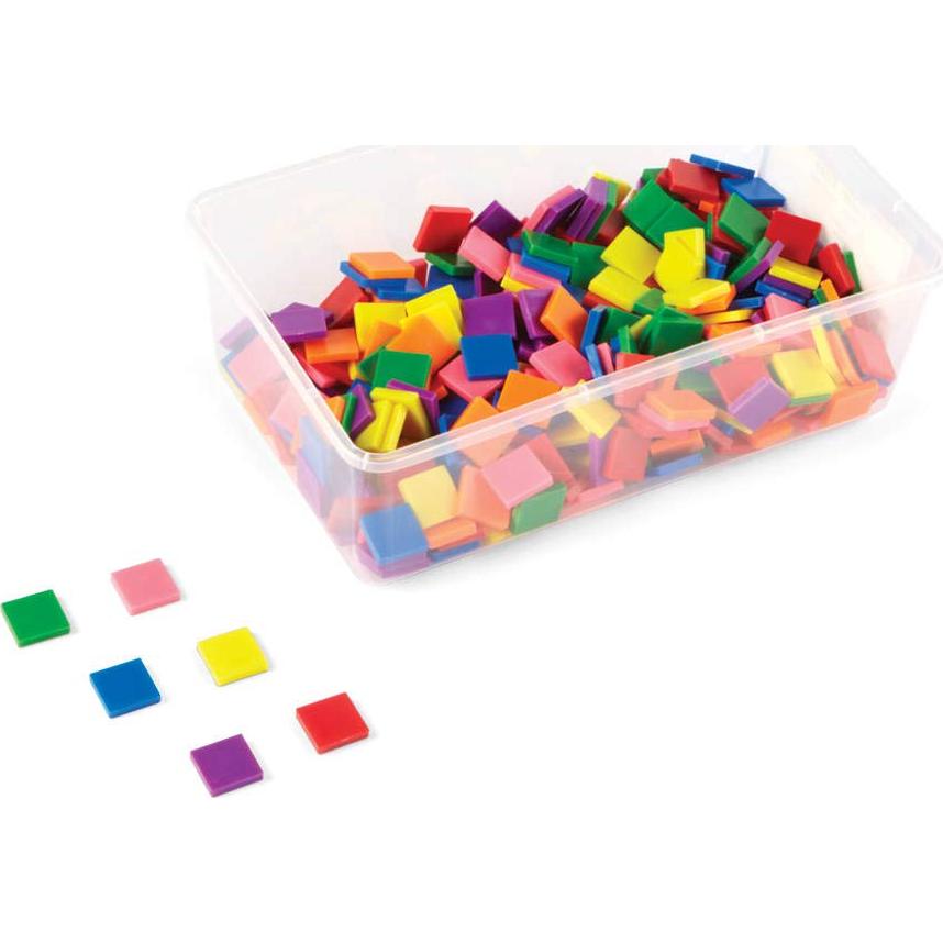 Contadores Matemáticos Hand2mind + Fichas Transparentes 250 Pzas