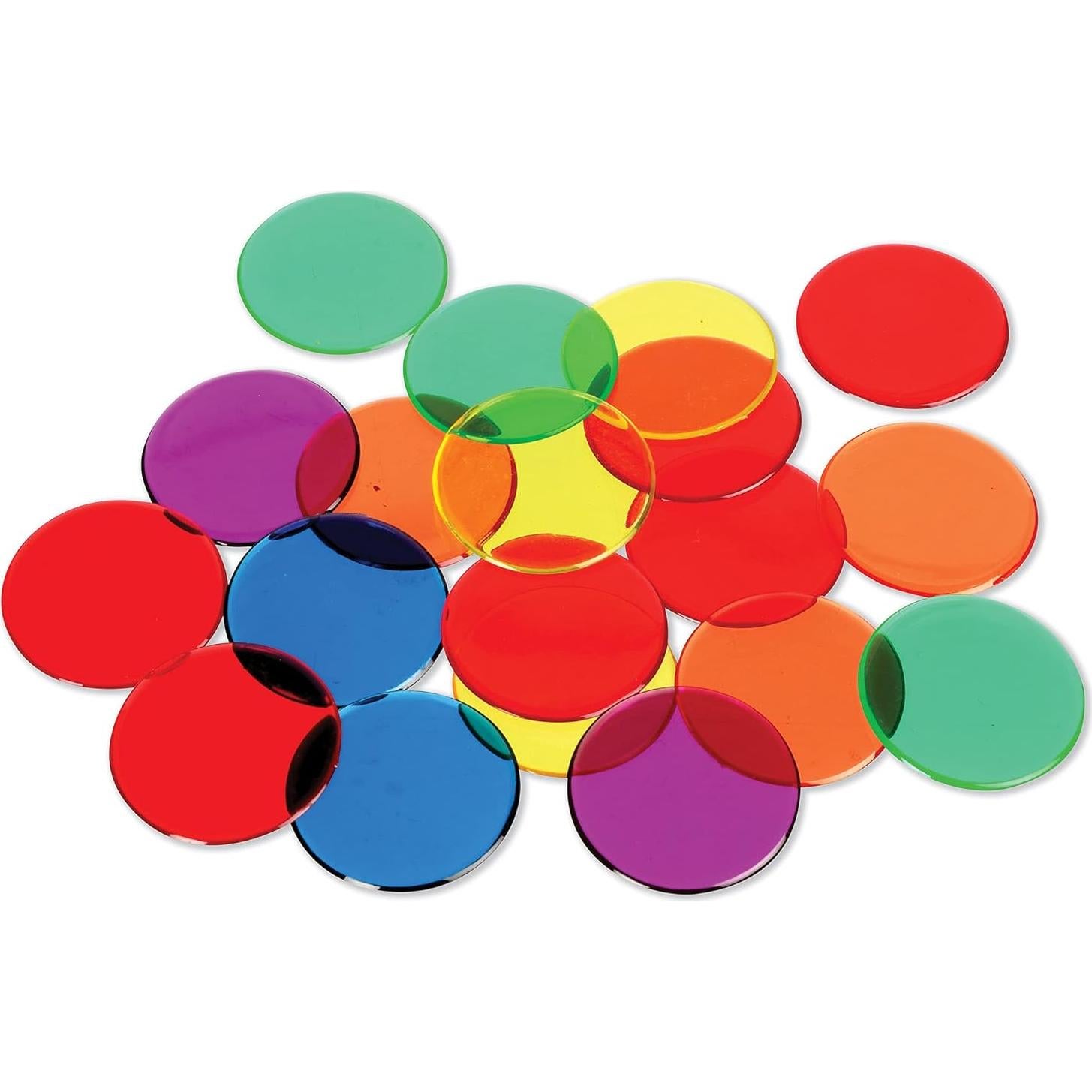 Contadores Matemáticos Hand2mind + Fichas Transparentes 250 Pzas