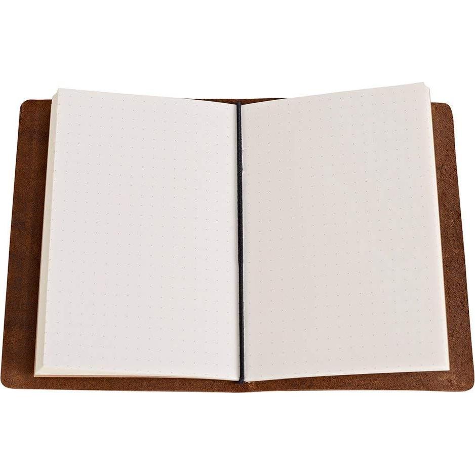Cuaderno de Viaje de Cuero Newestor 10.7 x 14.7 cm Marrón