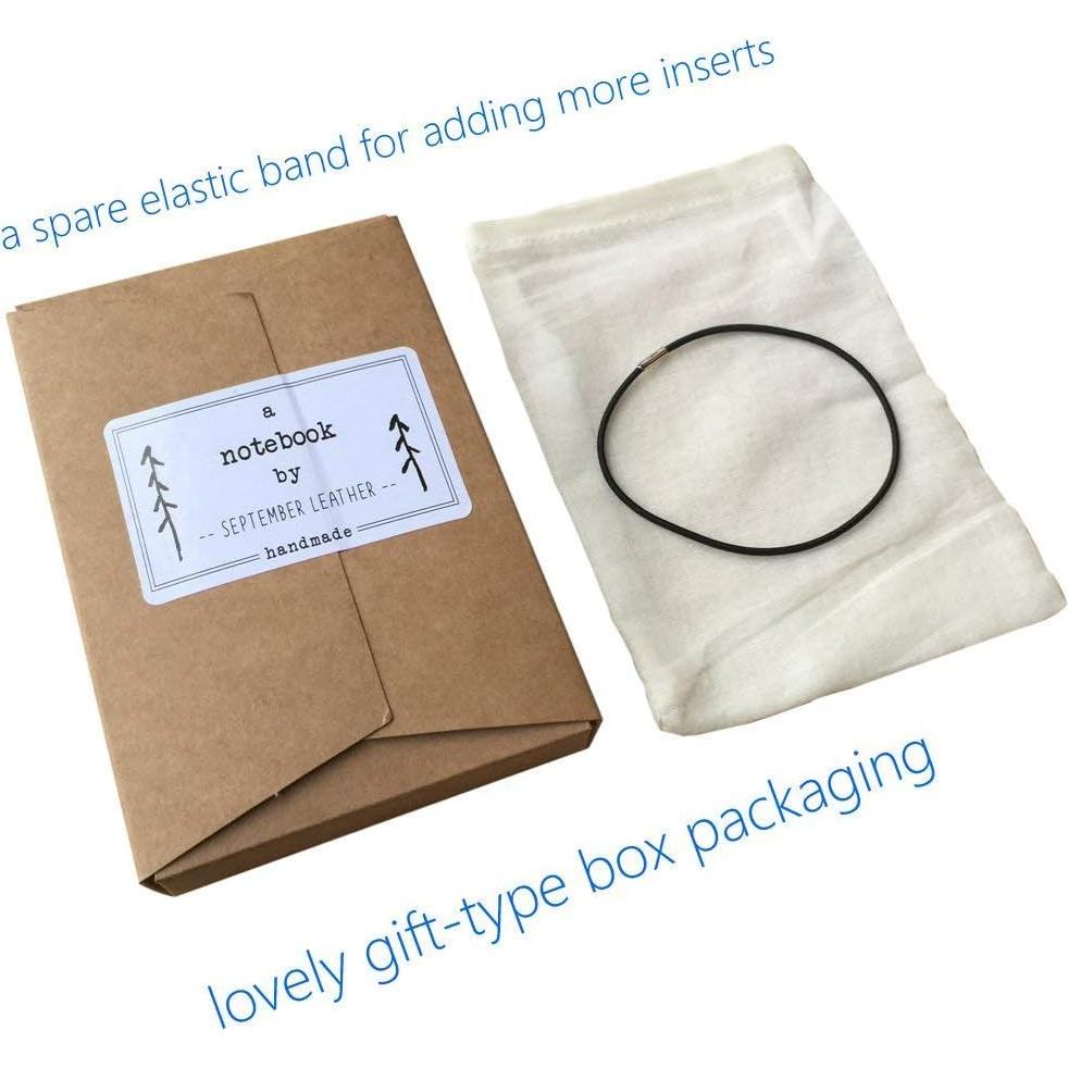 Cuaderno de Viaje de Cuero Newestor 10.7 x 14.7 cm Marrón