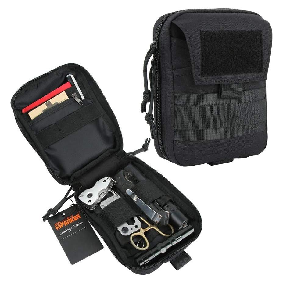 Bolsa Administrativa Molle EDC EXCELENTE ELITE SPANKER Negra