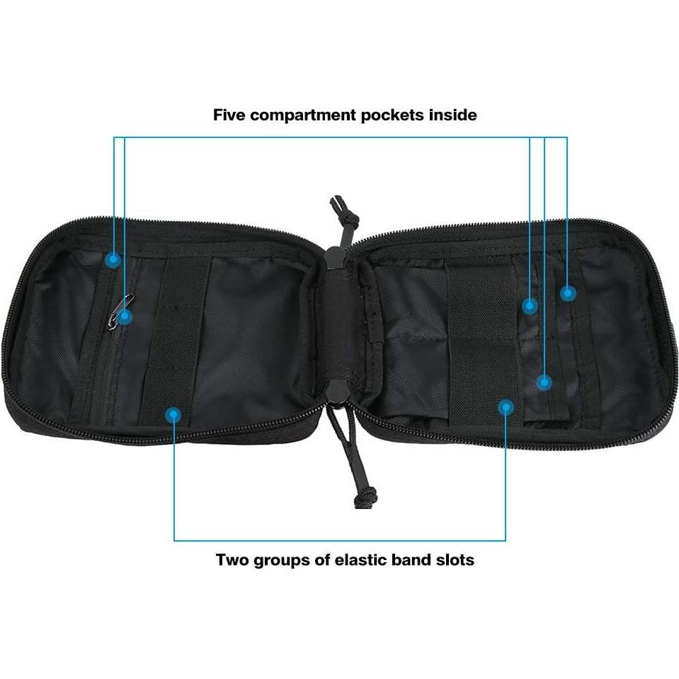 Bolsa Administrativa Molle EDC EXCELENTE ELITE SPANKER Negra