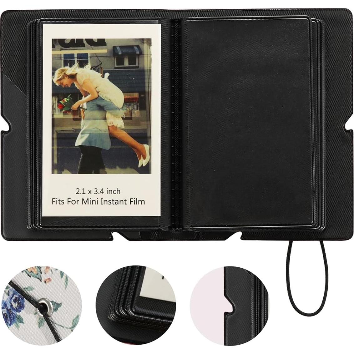 Álbum de Fotos Polaroid 2x3 GoldBarley Rosas Abstractas