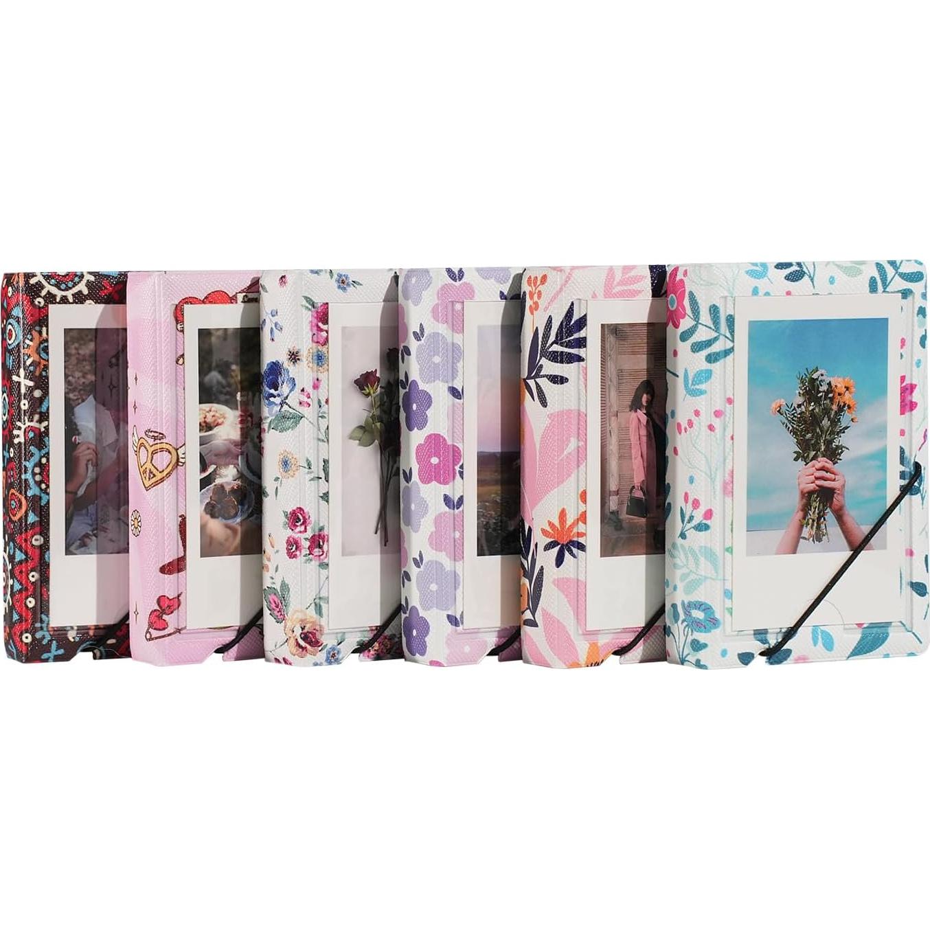 Álbum de Fotos Polaroid 2x3 GoldBarley Rosas Abstractas