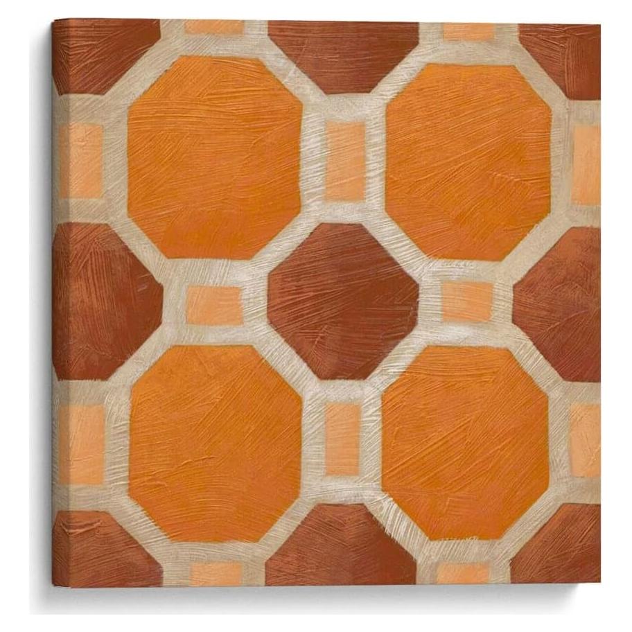 Lienzo Simetría Brillante VI Canvas Lab 20x20 cm Decorativo