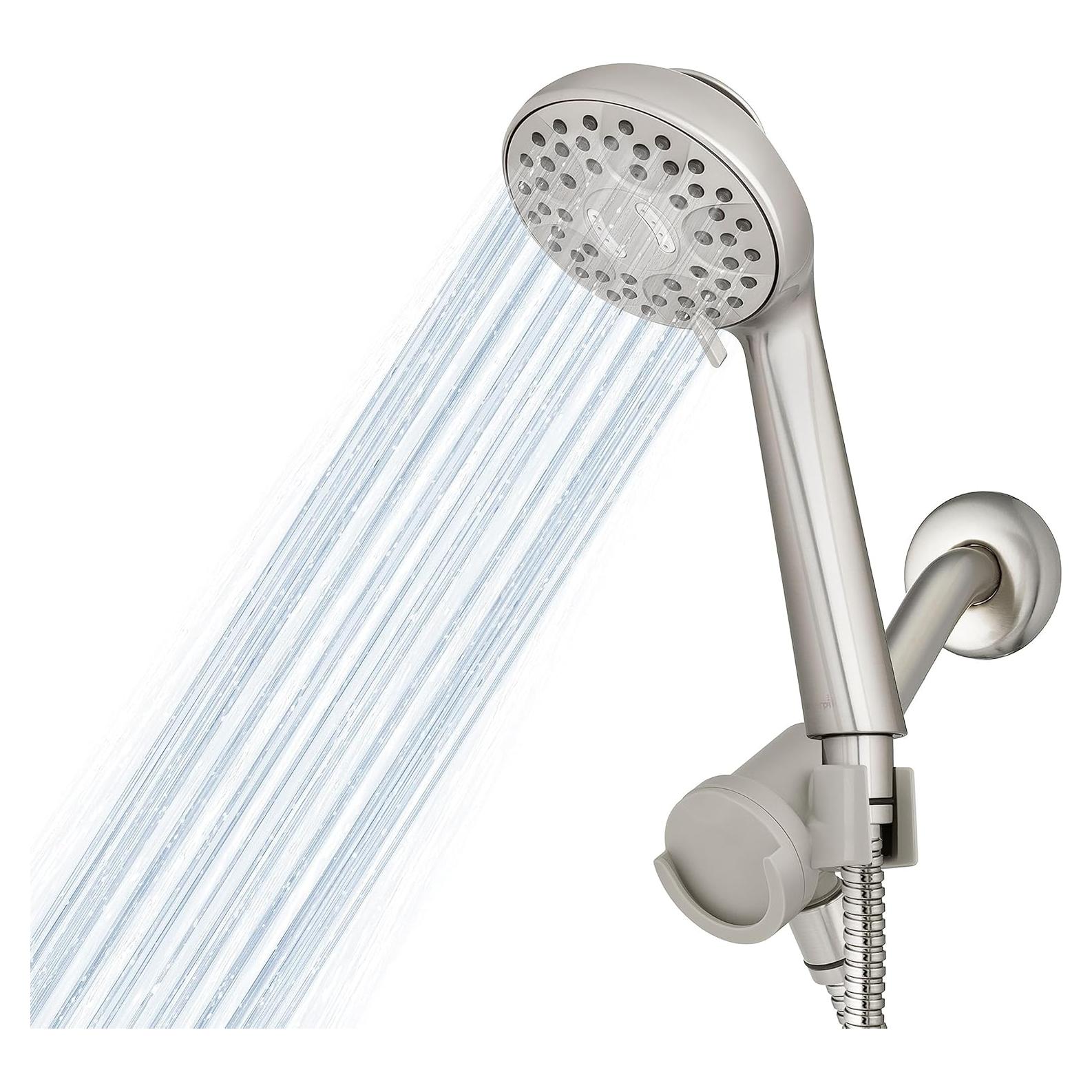 Cabezal de Ducha de Mano Waterpik QMK-759ME Ajustable 7 Modos