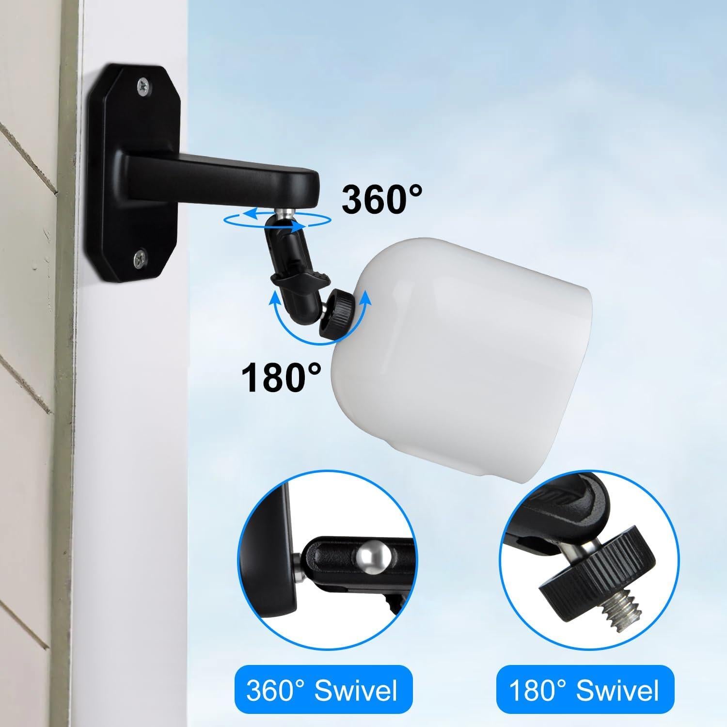 Soportes de Pared para Cámara Arlo Pro 2 Unidades Ajustables