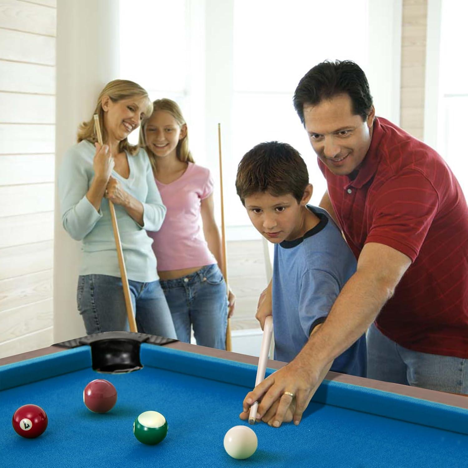 Mesa de Billar GYMAX 122x61x76 cm con Accesorios Completo