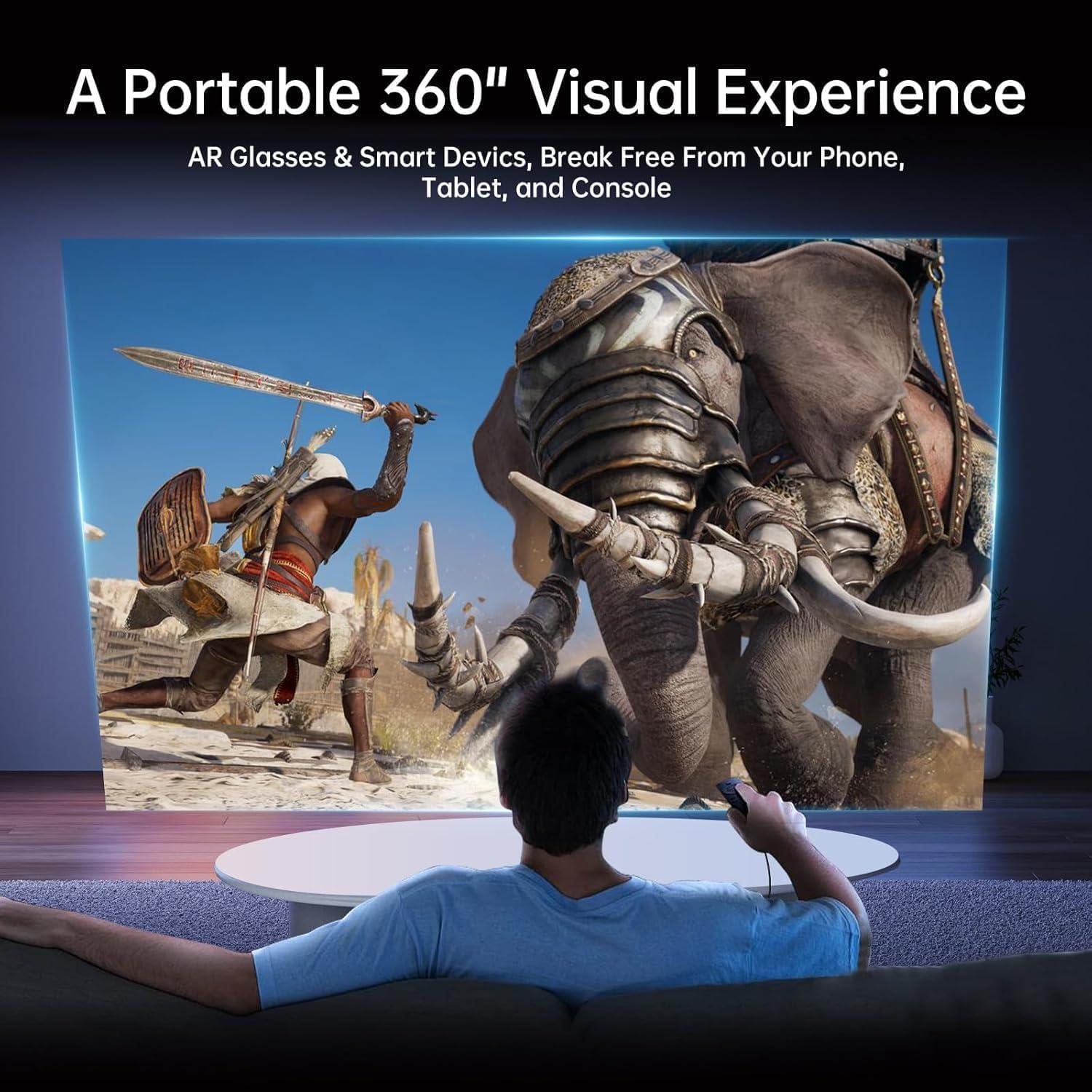 Adaptador USB C a Gafas AR AGFINEST 4K 60Hz PD 100W