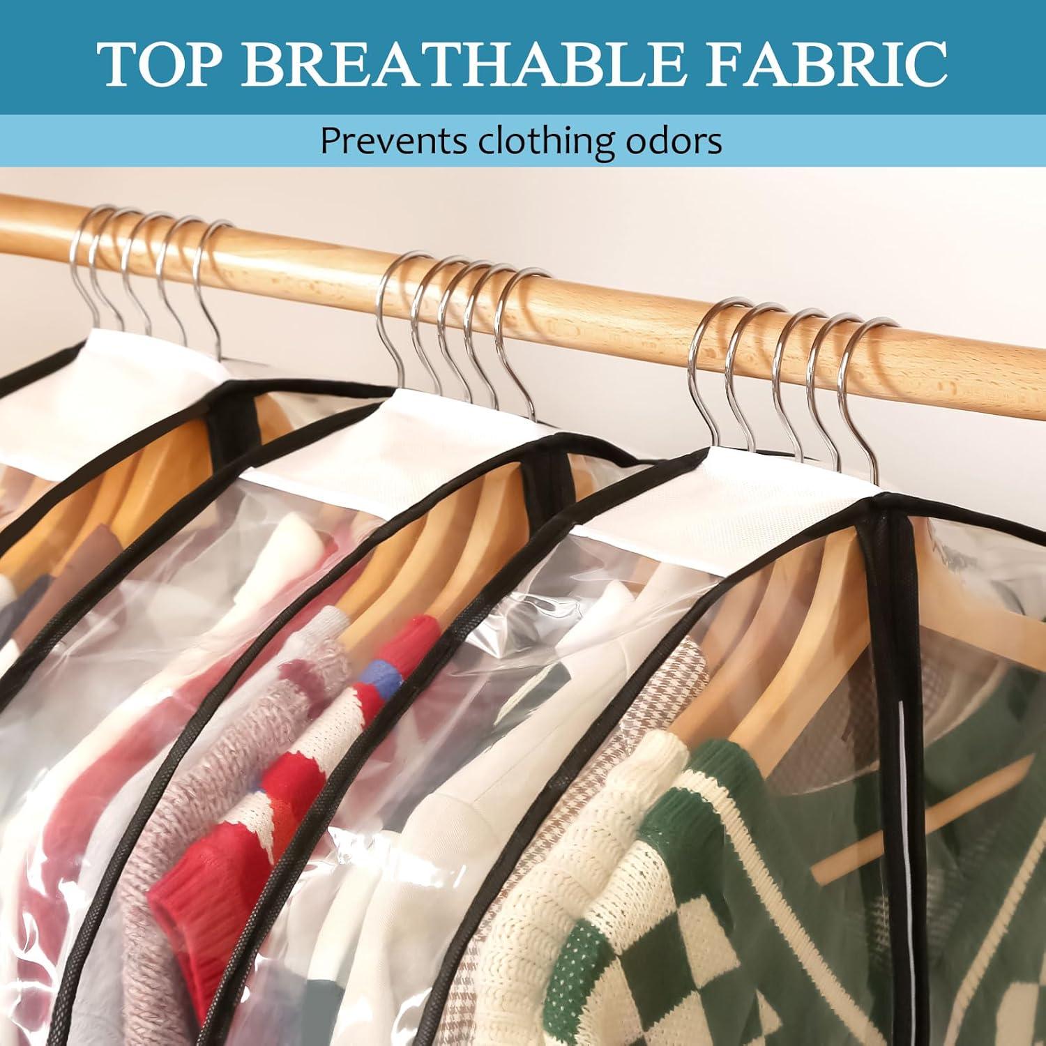 Bolsas de Ropa Colgantes Perber 60x100 cm Pack de 4