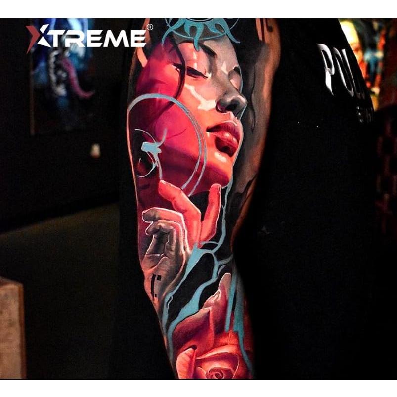 Conjunto de Tintas Neón Xtreme 5 Colores 15 ml Veganas