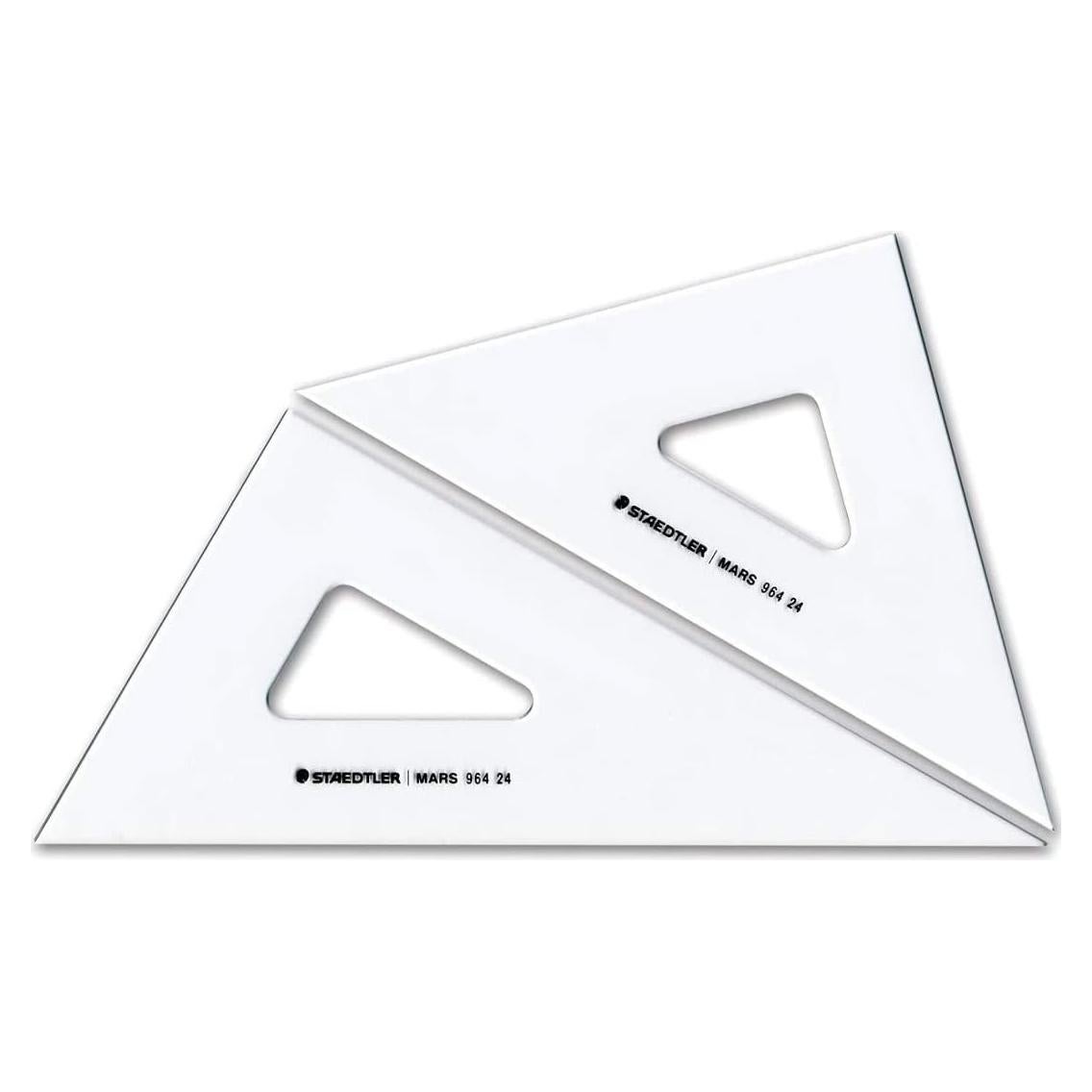 Set de Dibujo Regla Triangular Staedtler 964 24 - 24 cm Acrílico