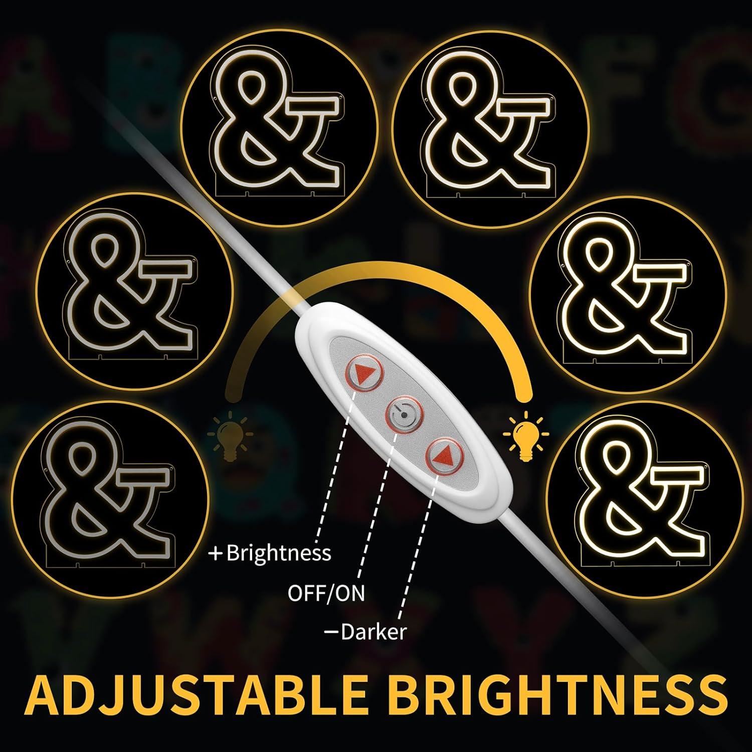 Letras Iluminadas LED MissAudrey 35.3 cm para Decoración