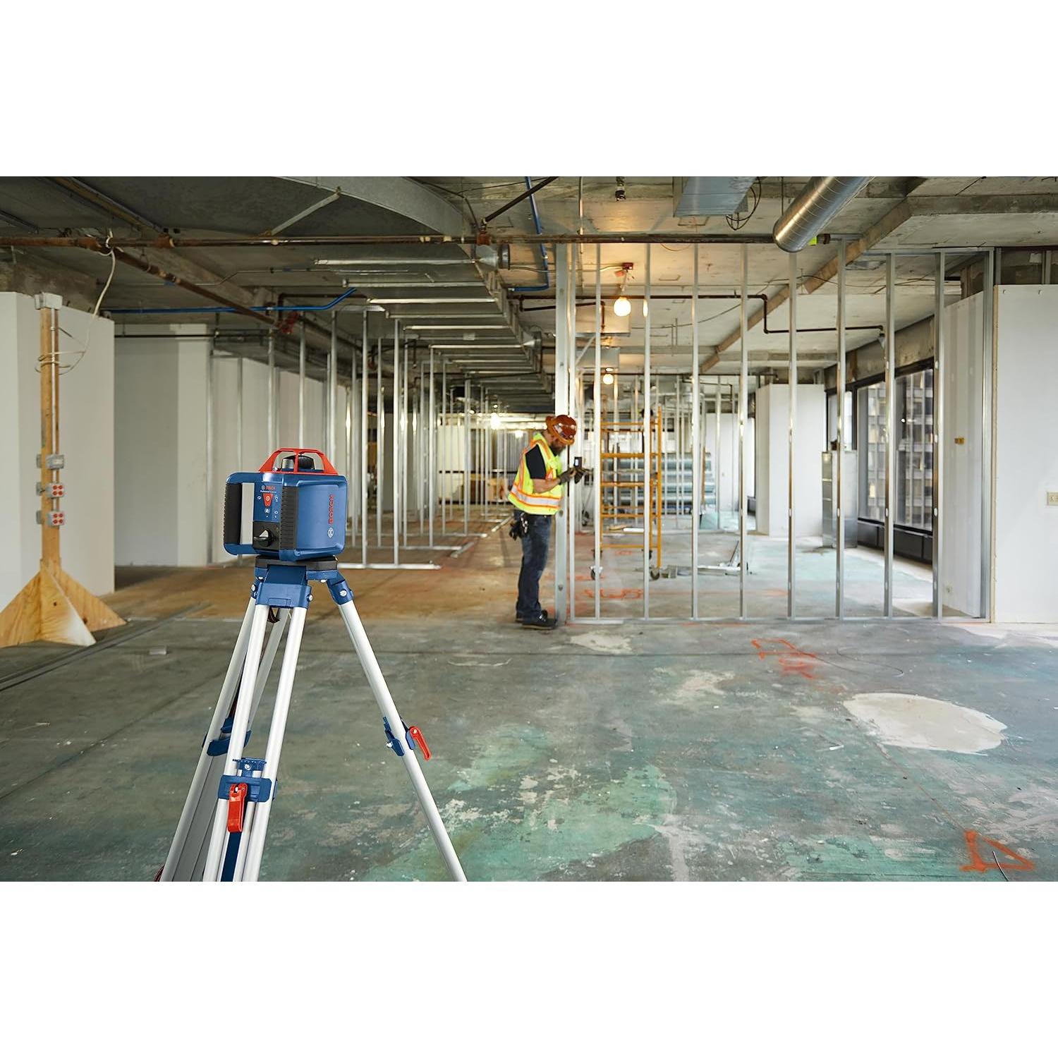 Láser Rotativo Bosch GRL900-20HVK con Tripode y Receptor