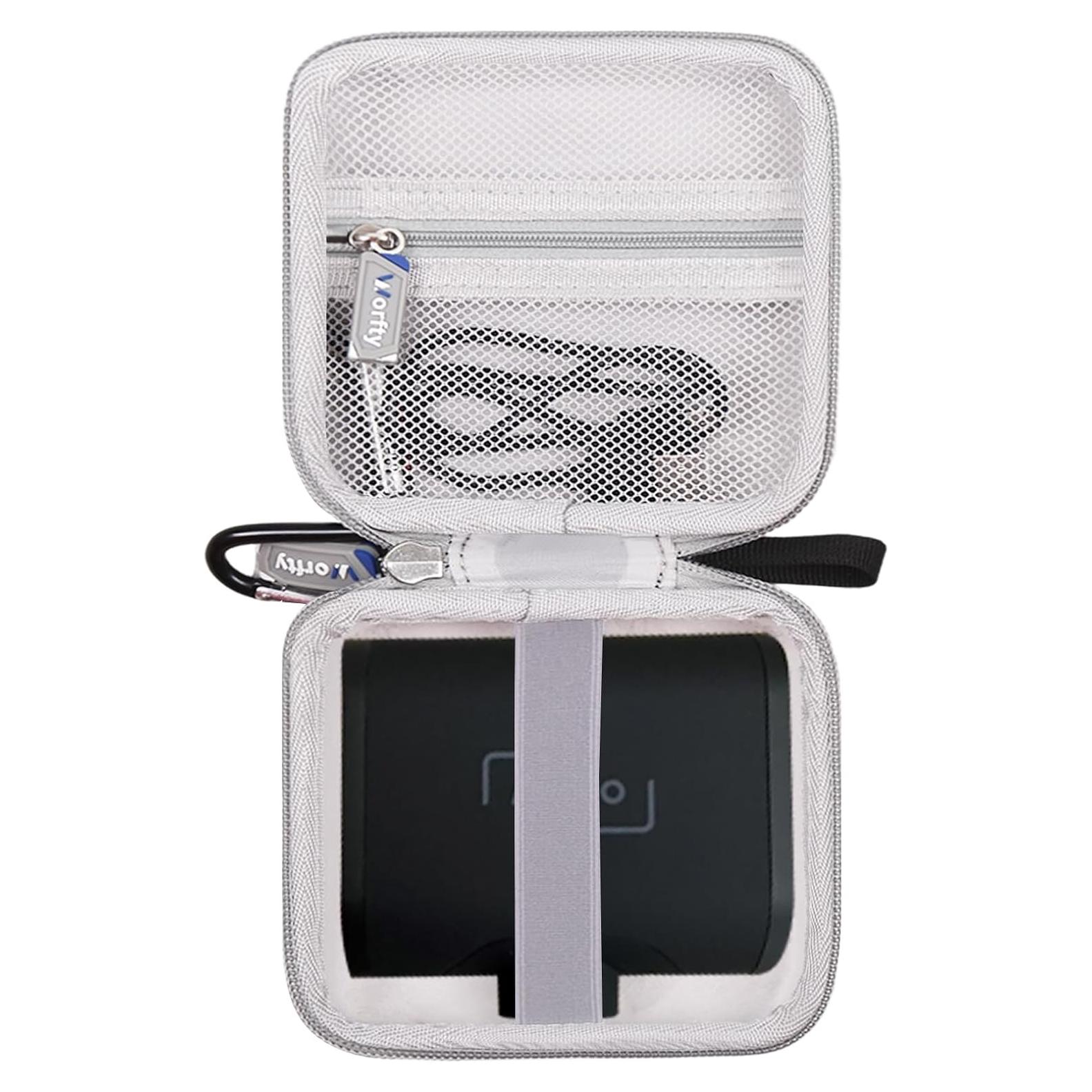 Funda de Viaje Worfty para Cámara Logitech Mevo Start - Negro-Gris
