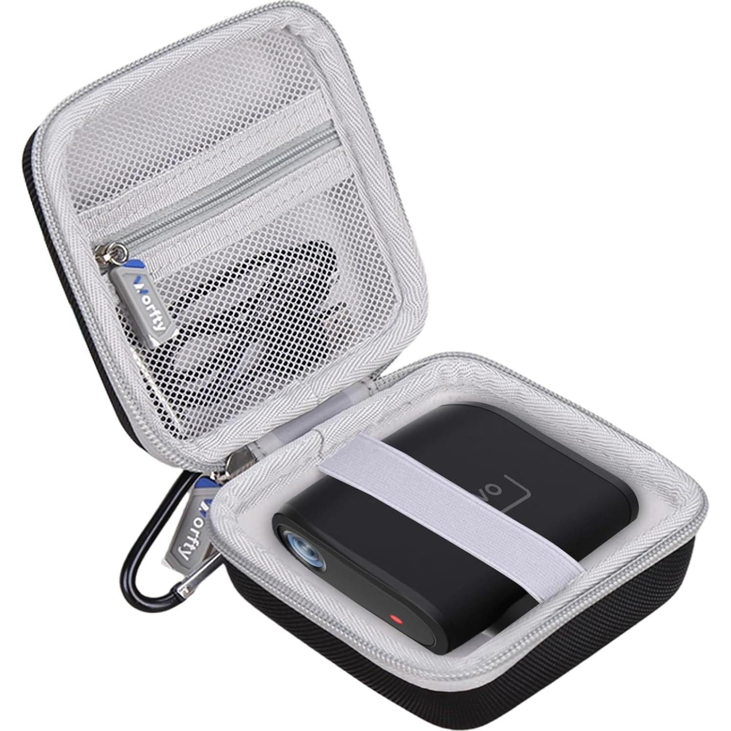 Funda de Viaje Worfty para Cámara Logitech Mevo Start - Negro-Gris