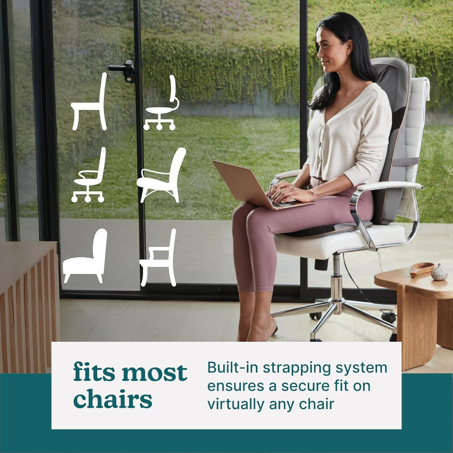 Cojín de Masaje Shiatsu HoMedics Elite II con Calor