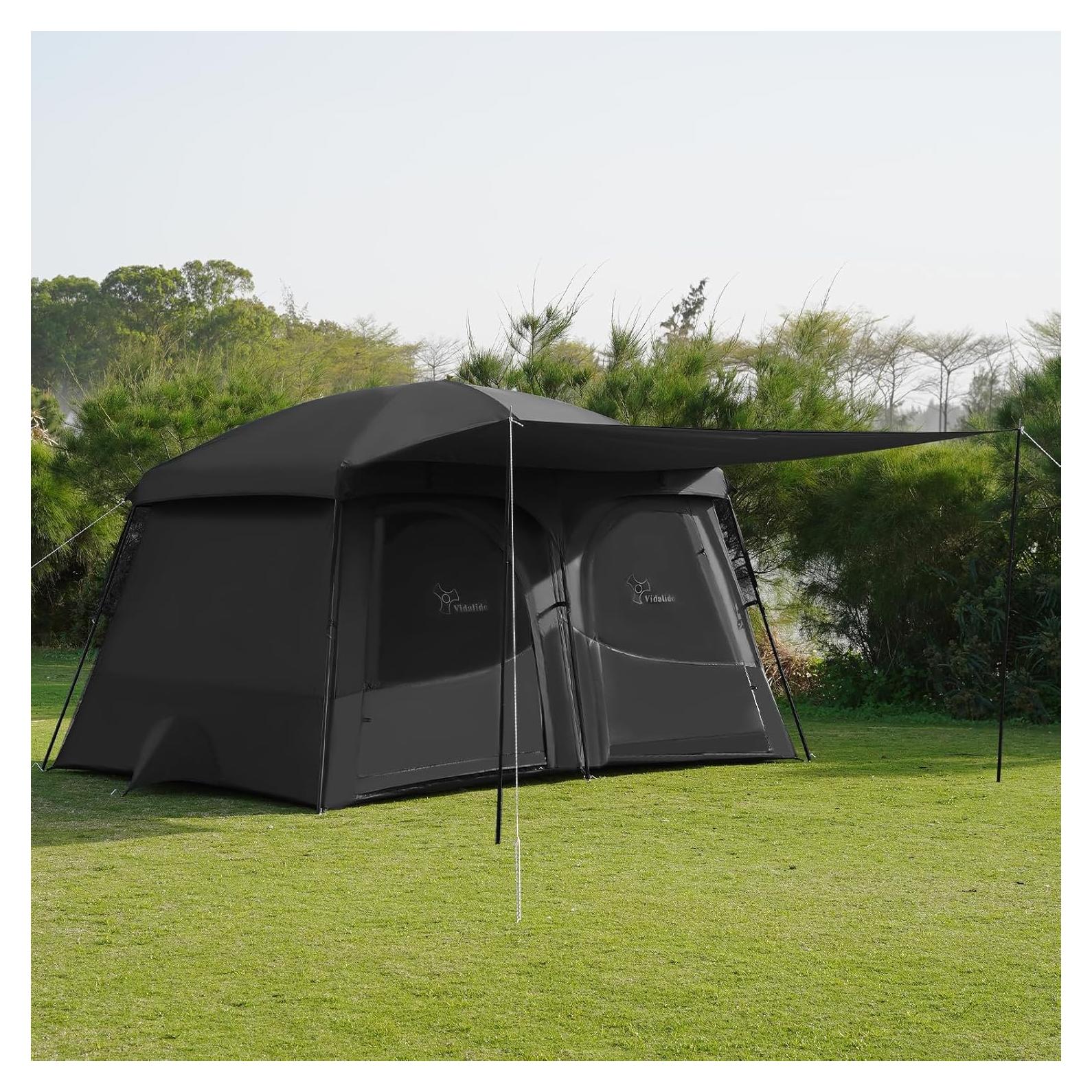Tienda de Camping Vidalido para 8 Personas Impermeable 360x240cm